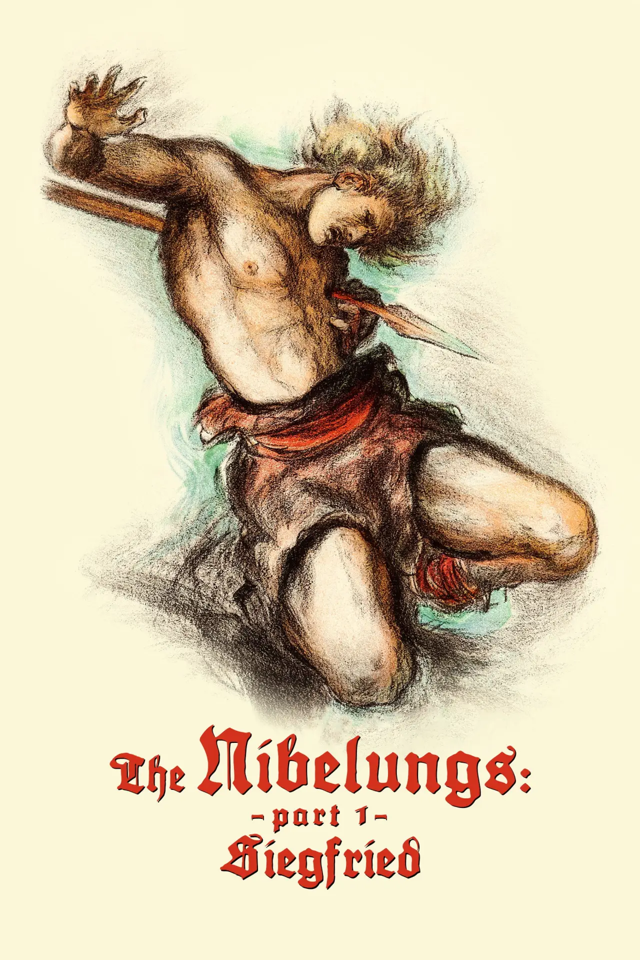 Plakat filmowy "Nibelungi - Zygfryd"