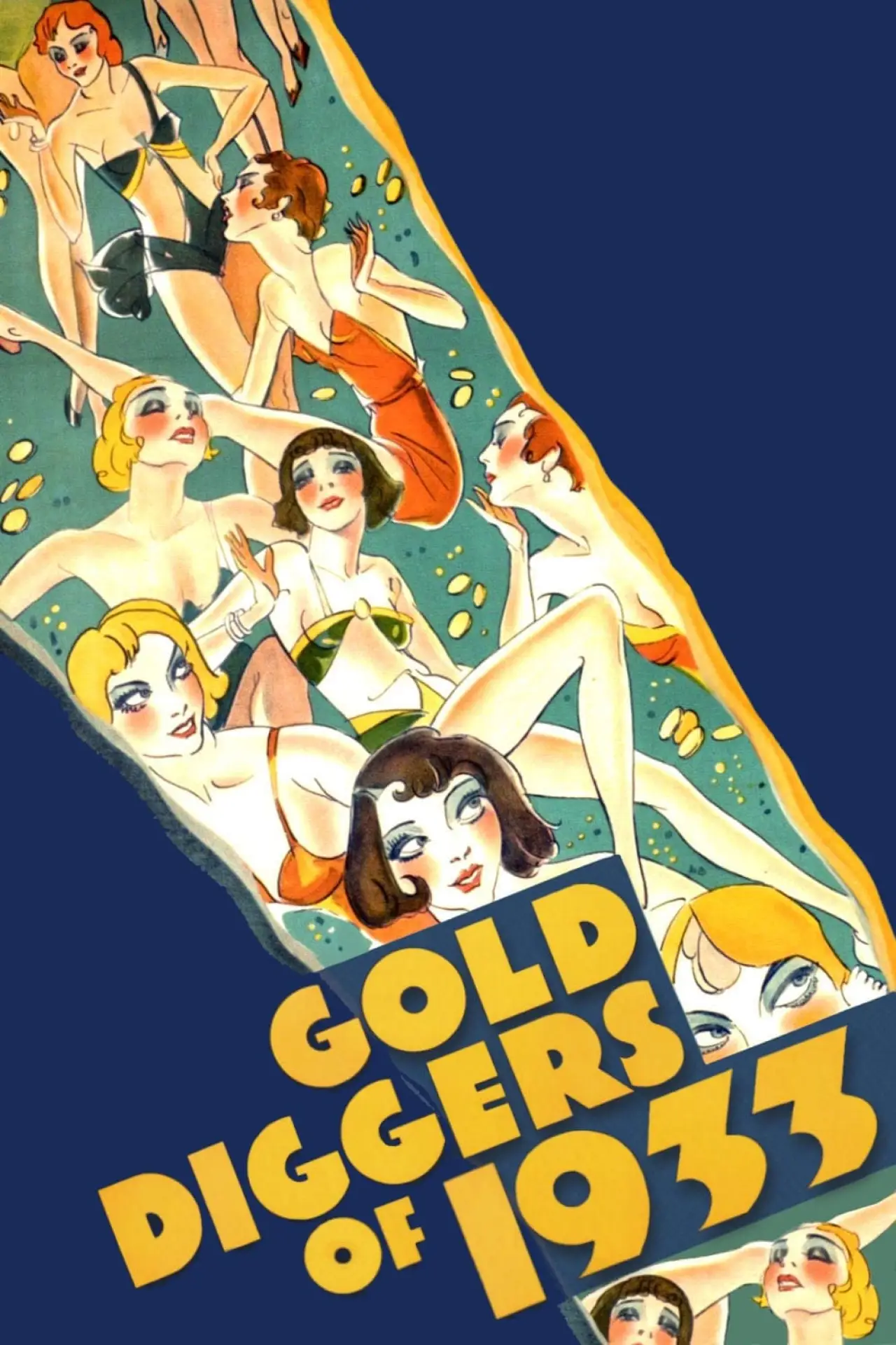 Plakat filmowy "Gold Diggers of 1933"