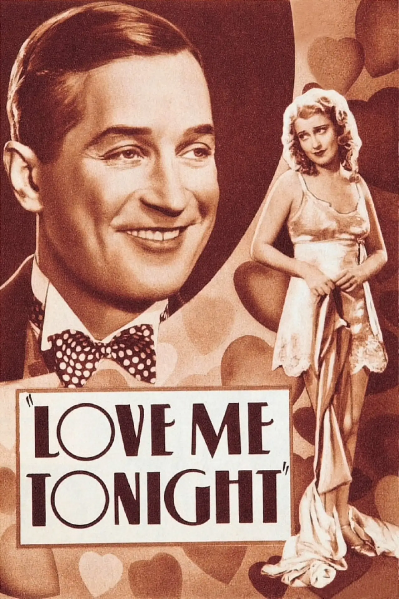 Plakat filmowy "Love Me Tonight"