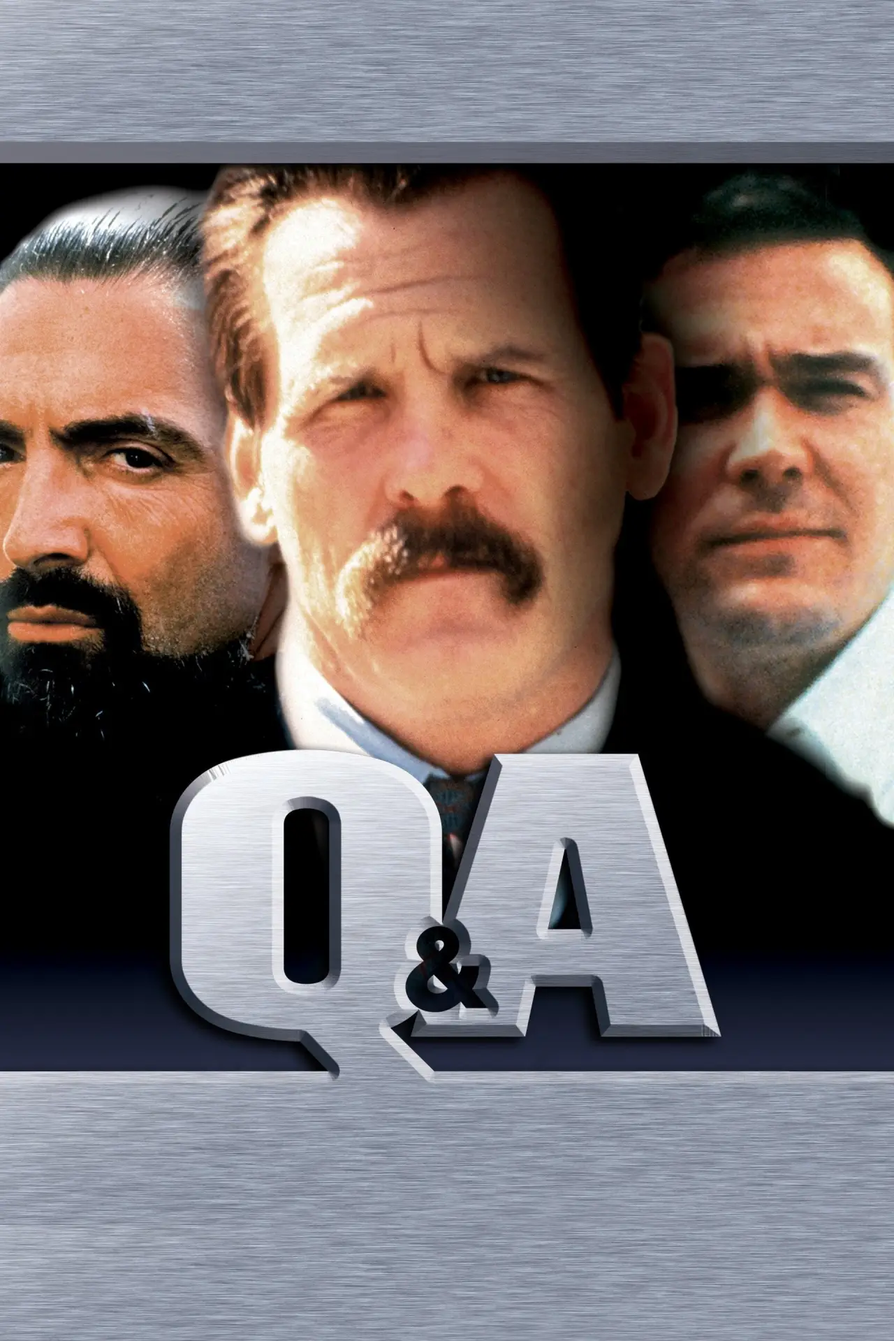 Plakat filmowy "Pytania i odpowiedzi"