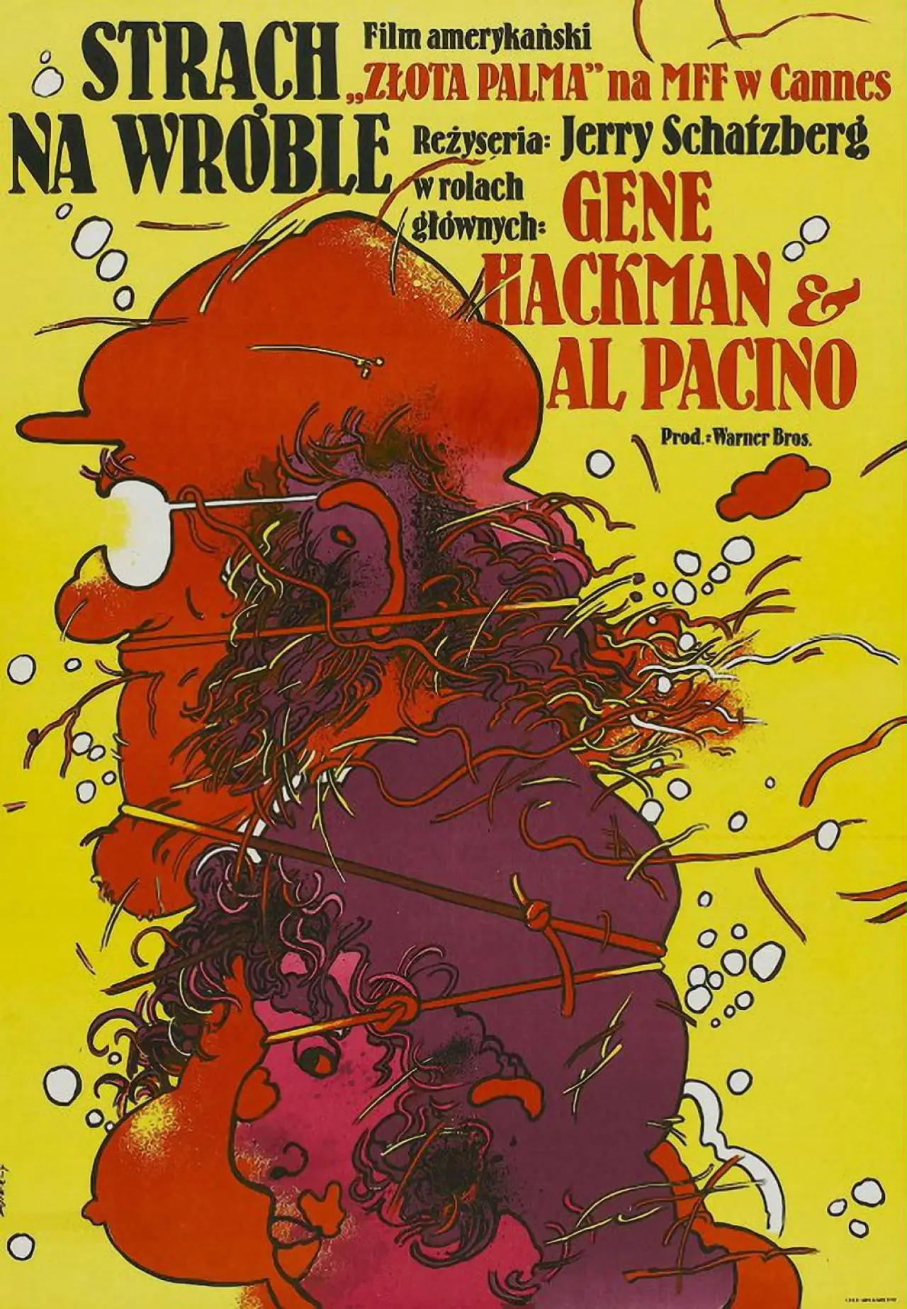 Plakat filmowy "Strach na wróble"
