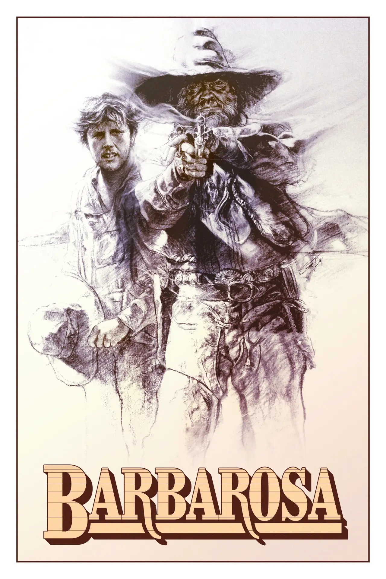 Plakat filmowy "Barbarosa"