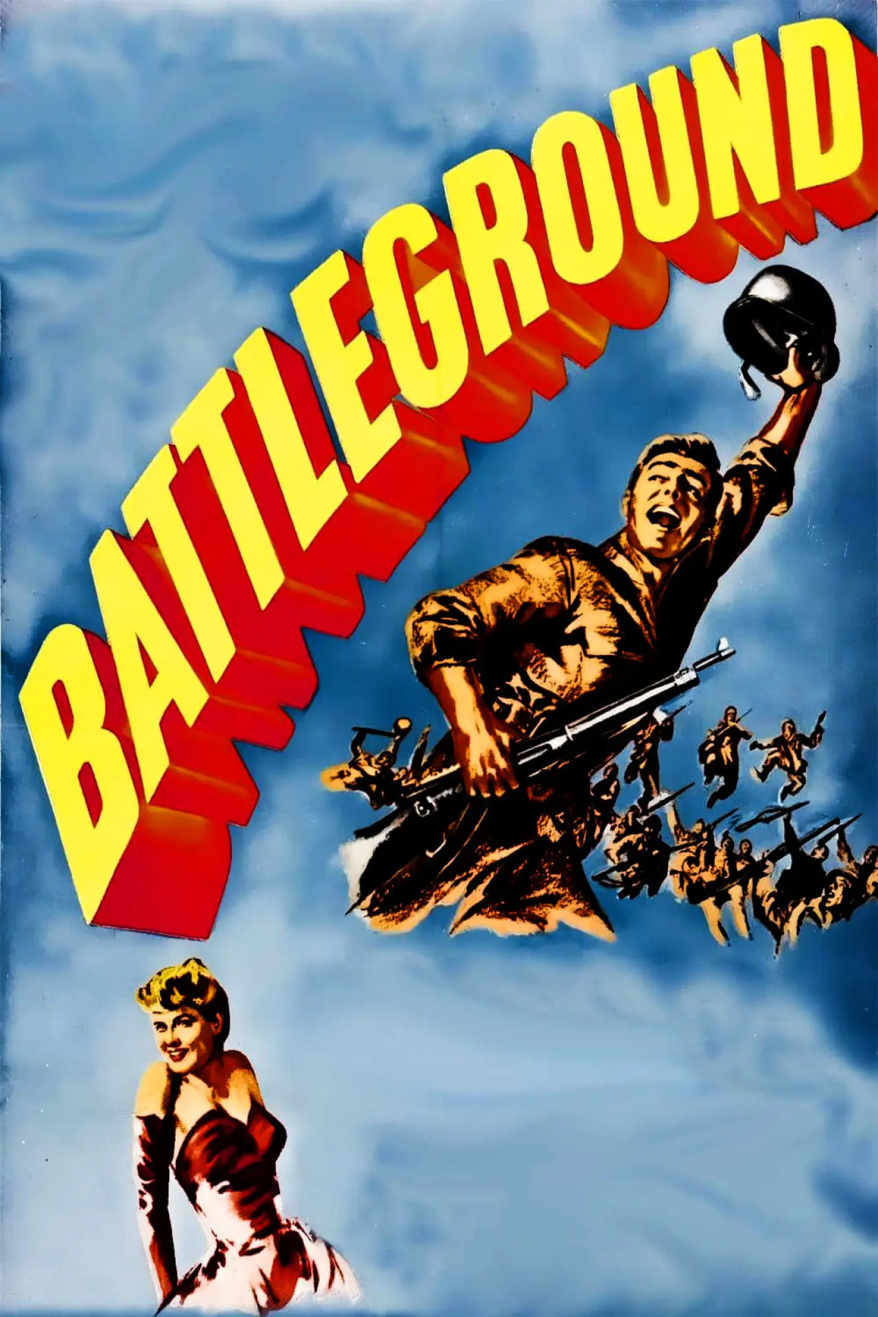 Plakat filmowy "Pole bitwy"