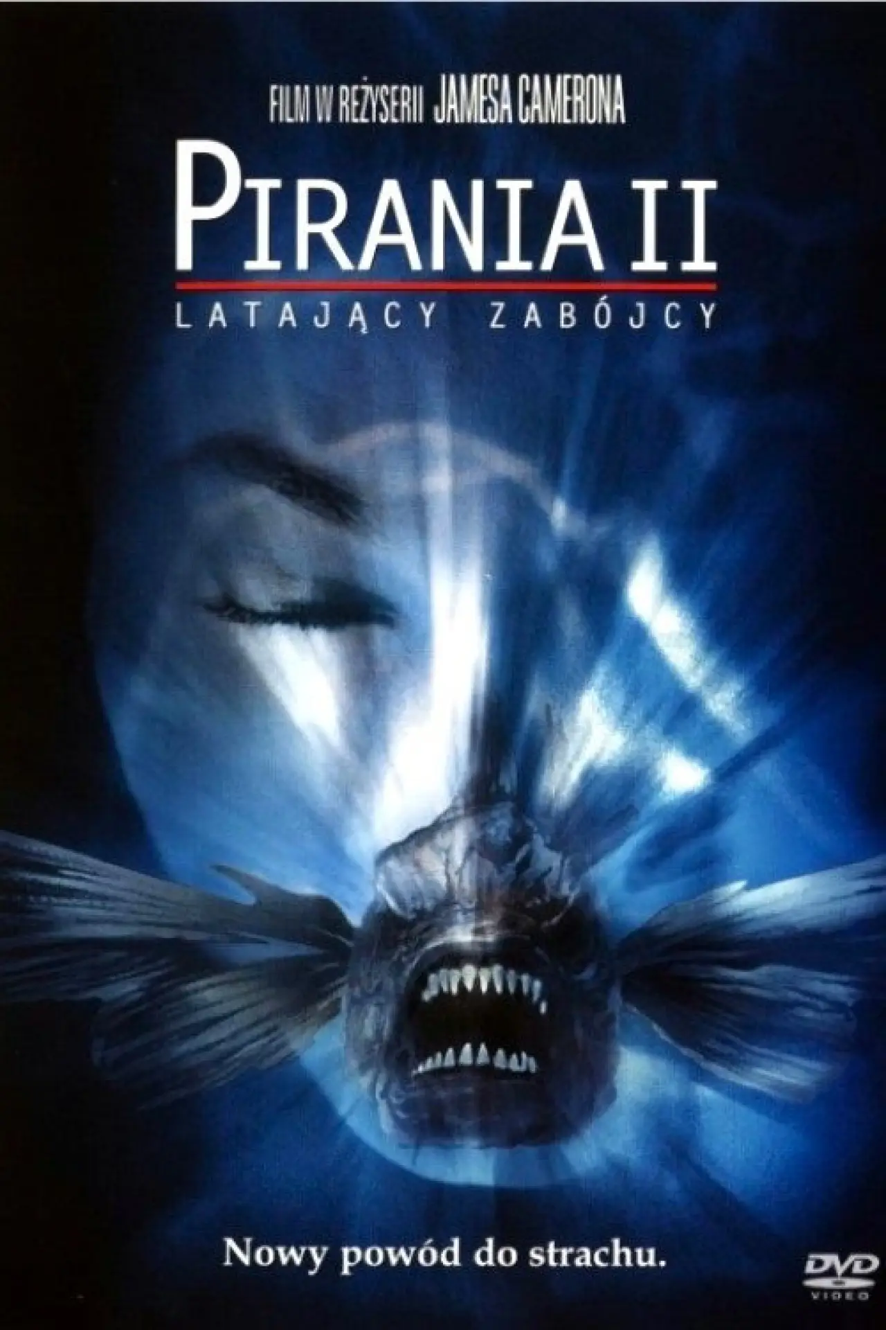 Plakat filmowy "Pirania II: Latający Mordercy"