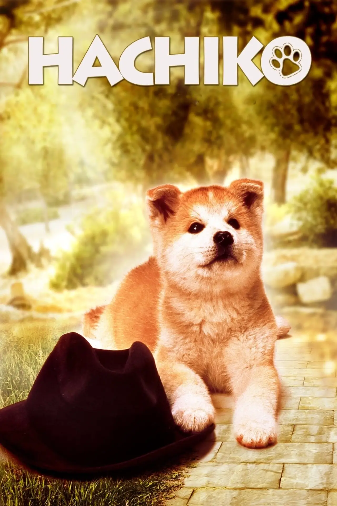 Plakat filmowy "ハチ公物語"