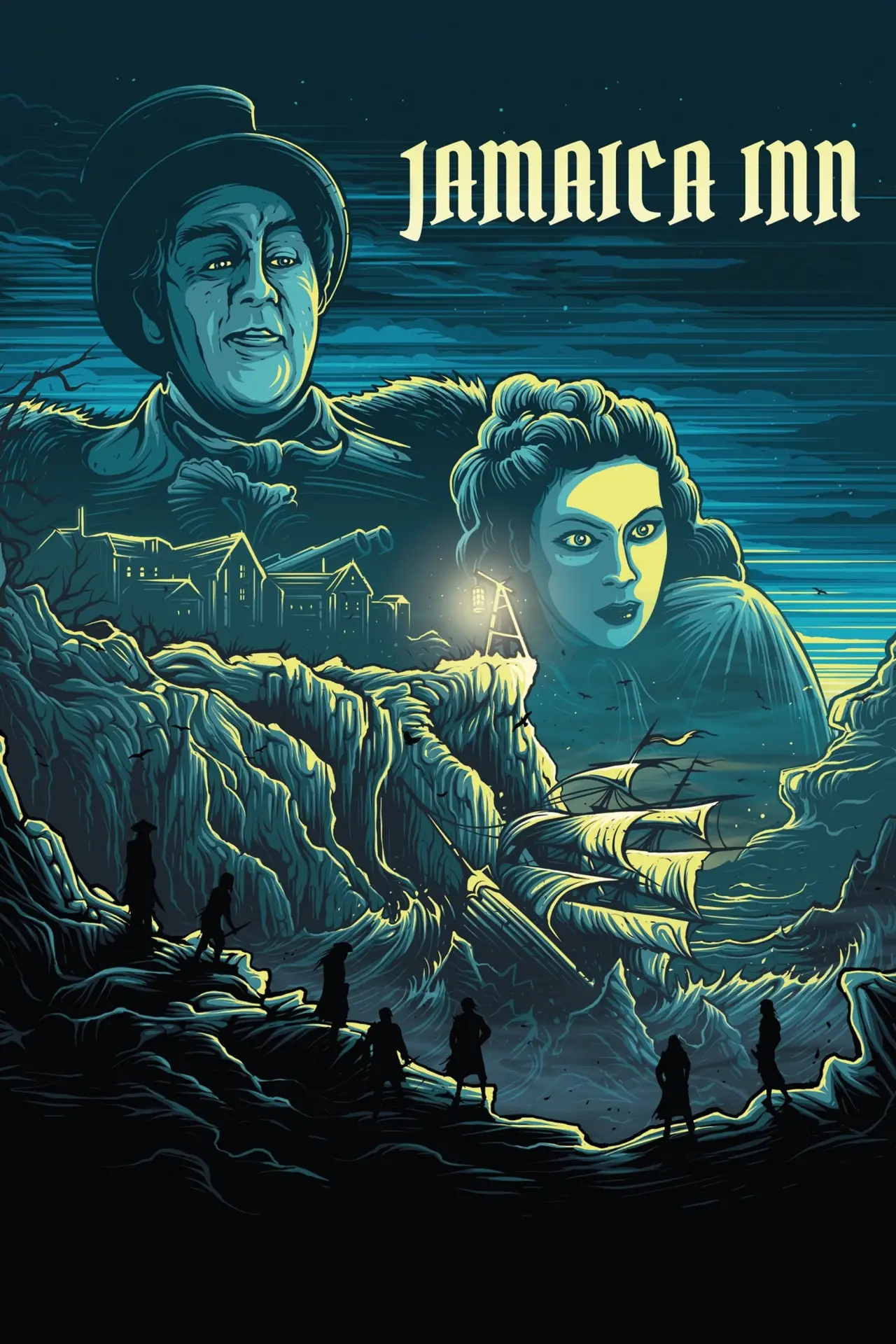 Plakat filmowy "Oberża Jamajka"