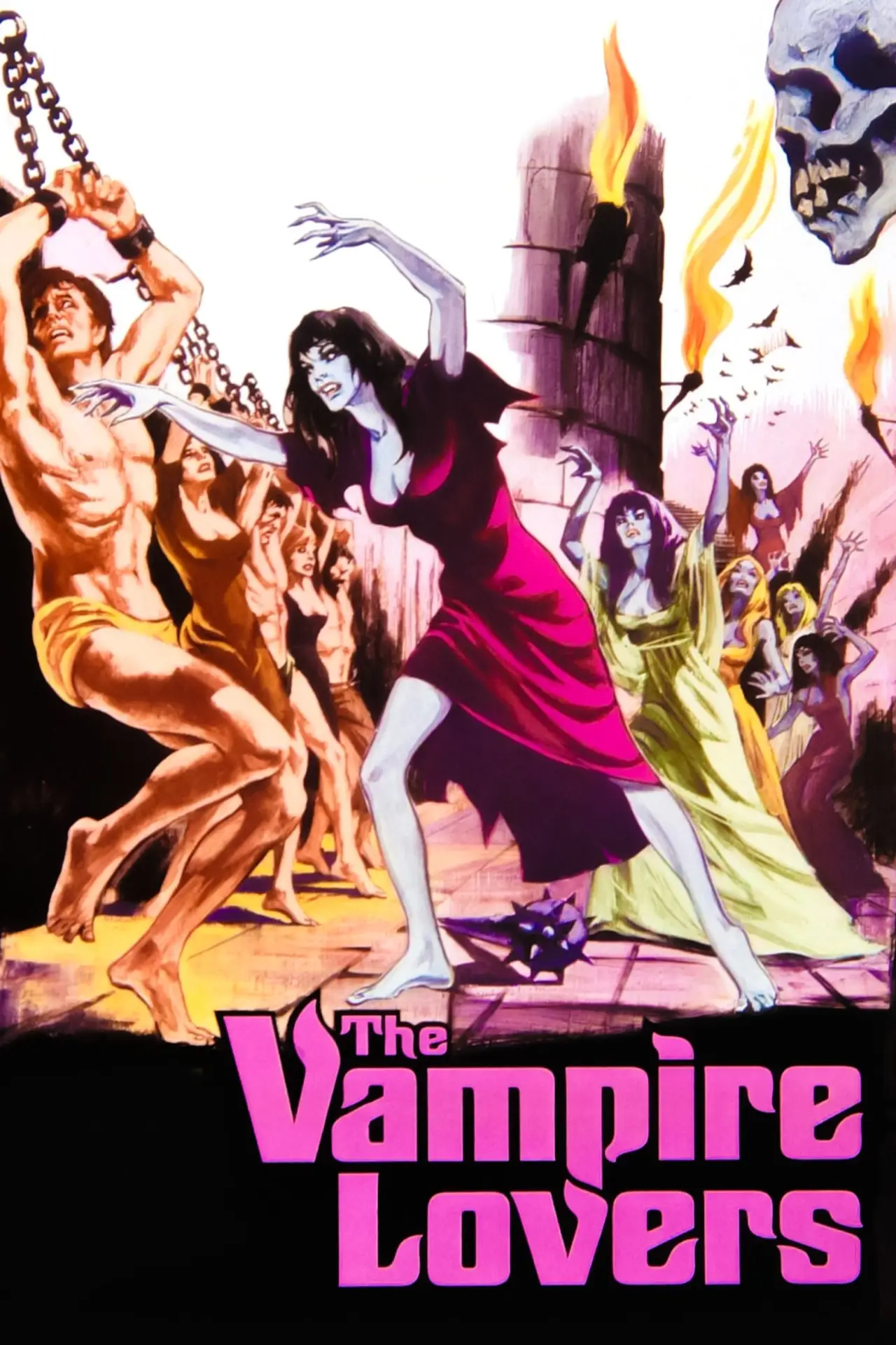 Plakat filmowy "Wampiryczni kochankowie"