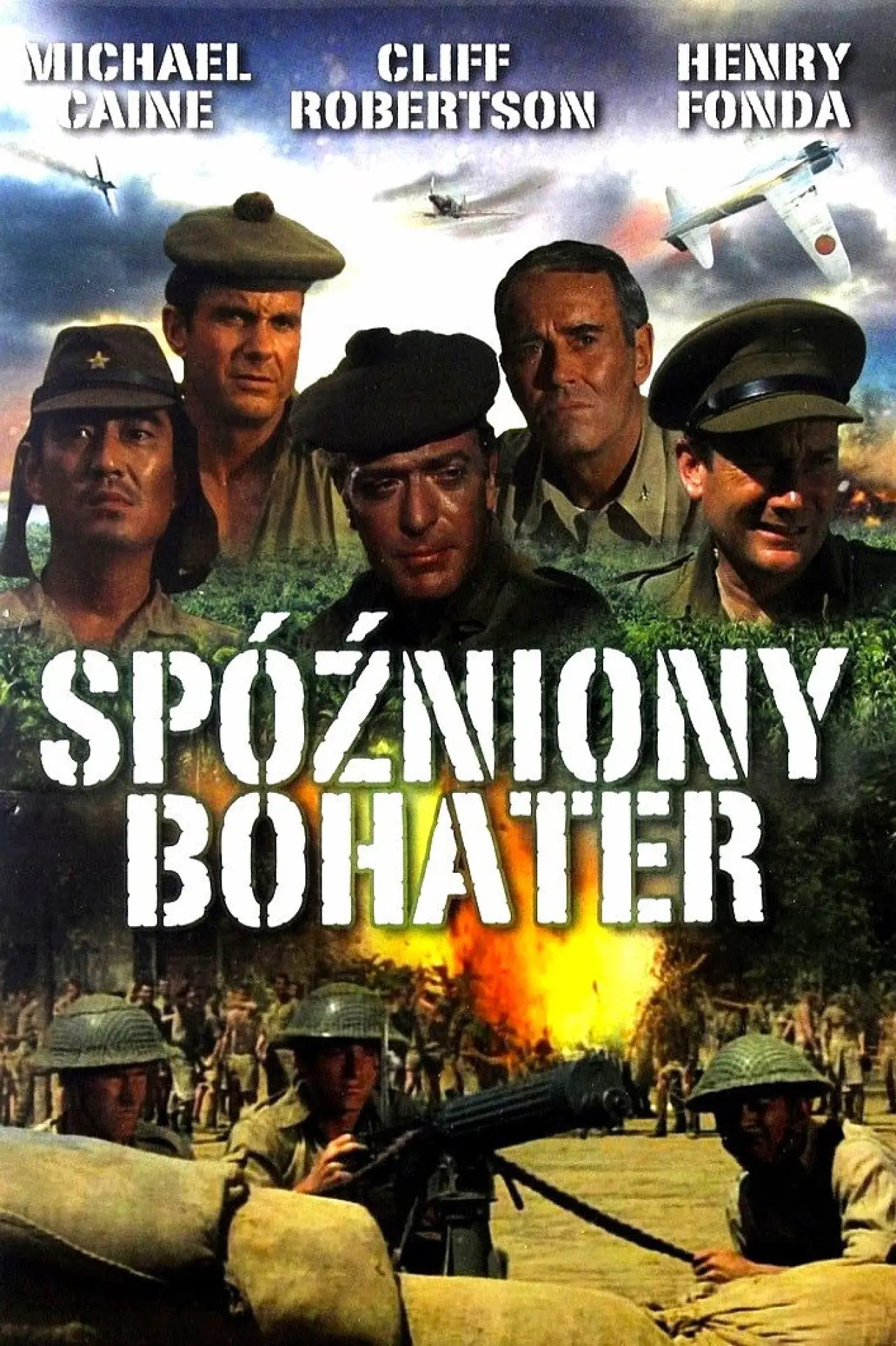 Plakat filmowy "Spóźniony Bohater"