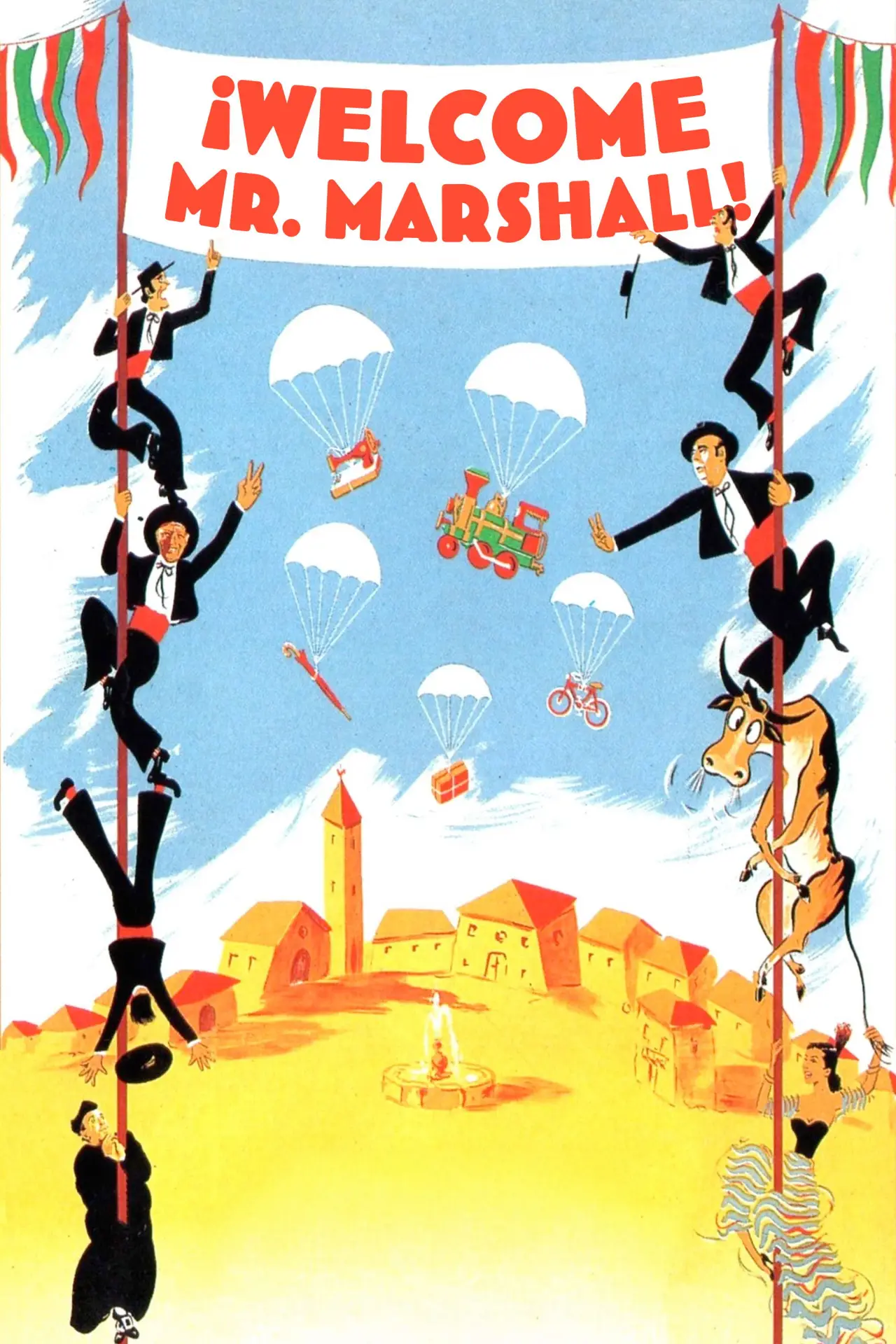 Plakat filmowy "¡Bienvenido, Mister Marshall!"