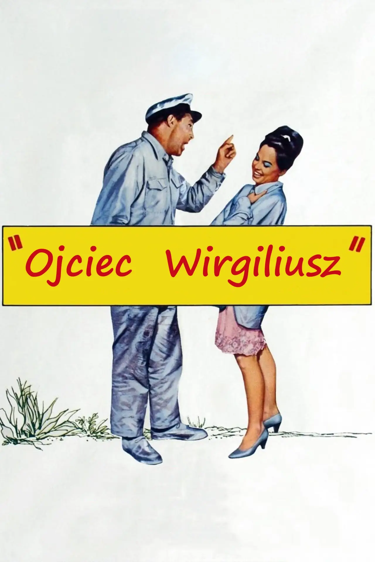 Plakat filmowy "Ojciec Wirgiliusz"