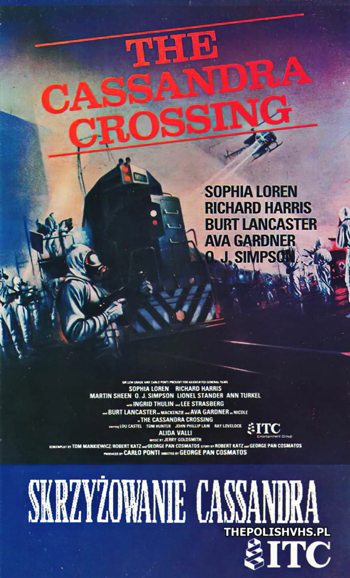 Plakat filmowy "Skrzyżowanie Kassandra"