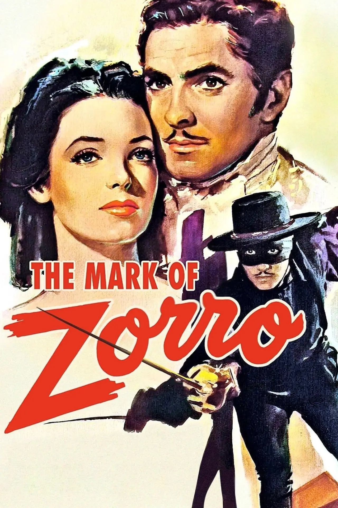 Plakat filmowy "Znak Zorro"