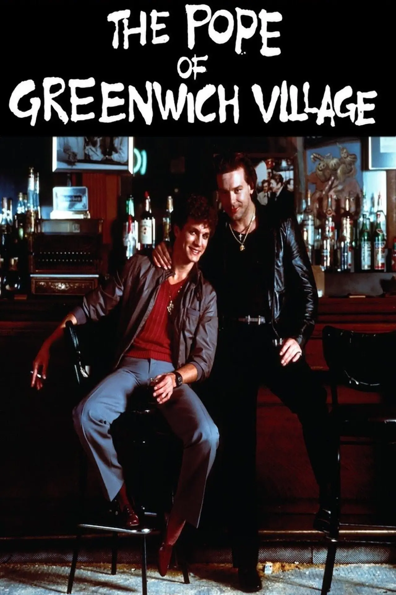 Plakat filmowy "Papież z Greenwich Village"
