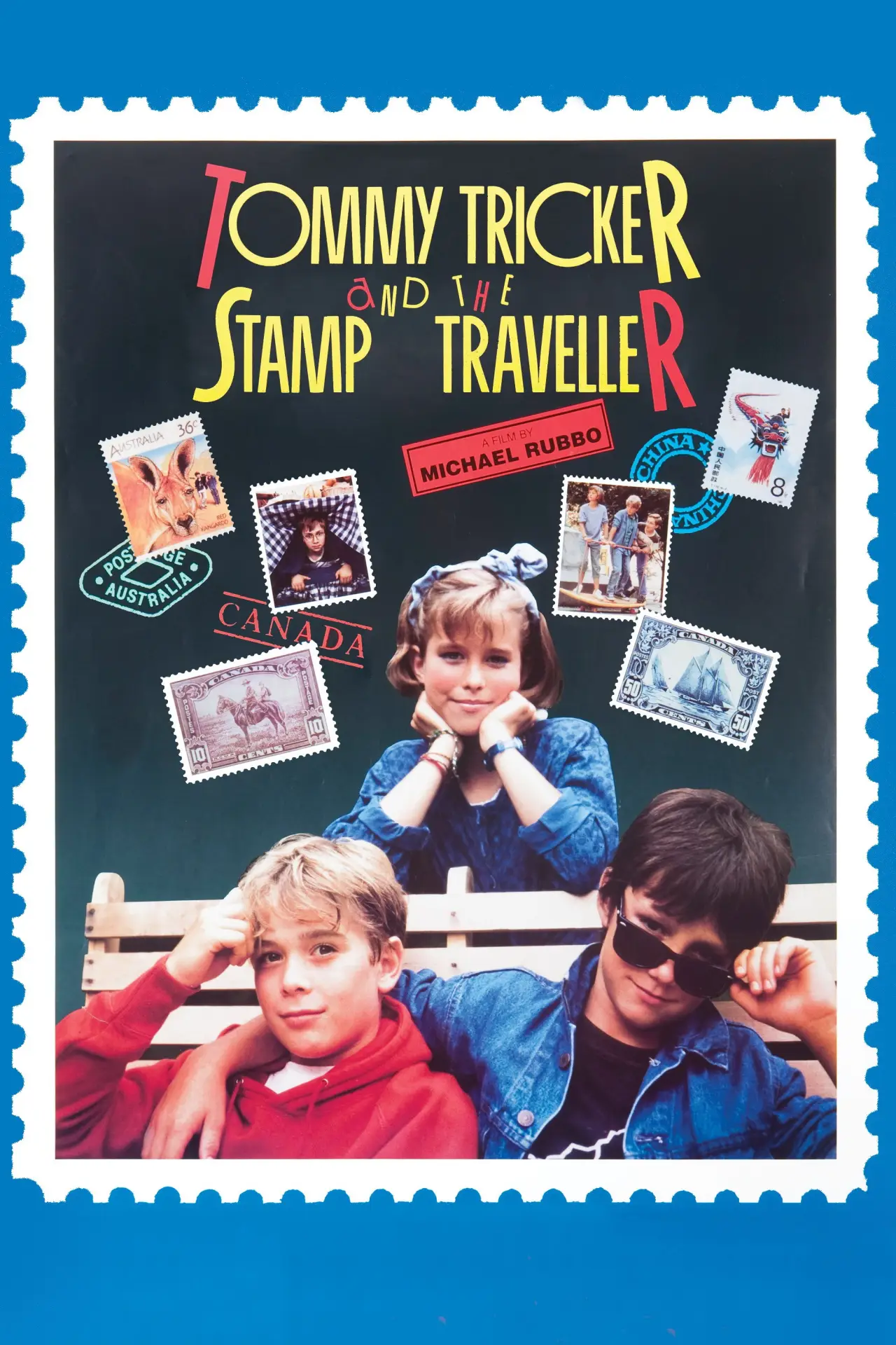 Plakat filmowy "Tommy Tricker and the Stamp Traveller"