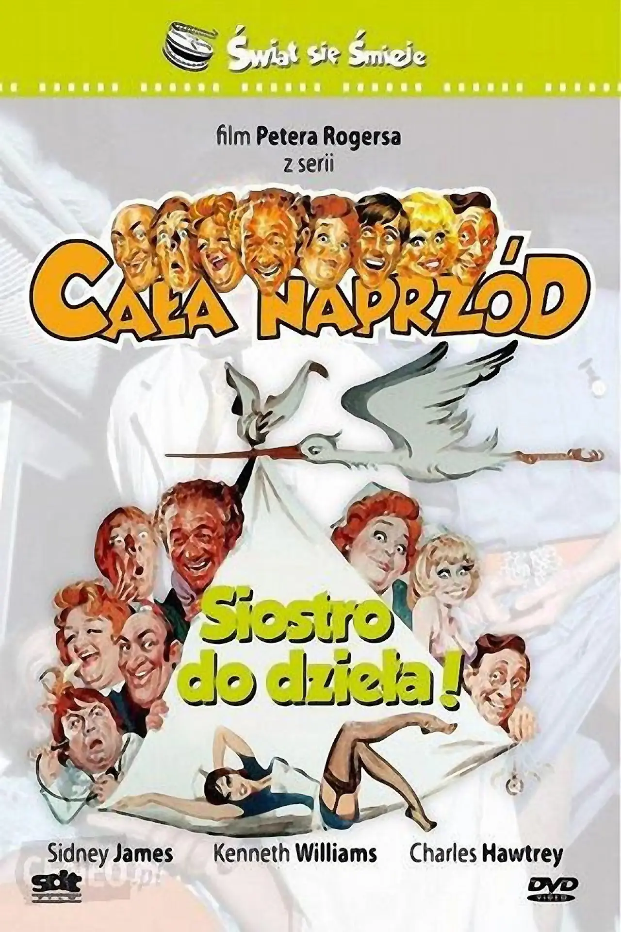Plakat filmowy "Cała naprzód: Siostro, do dzieła!"