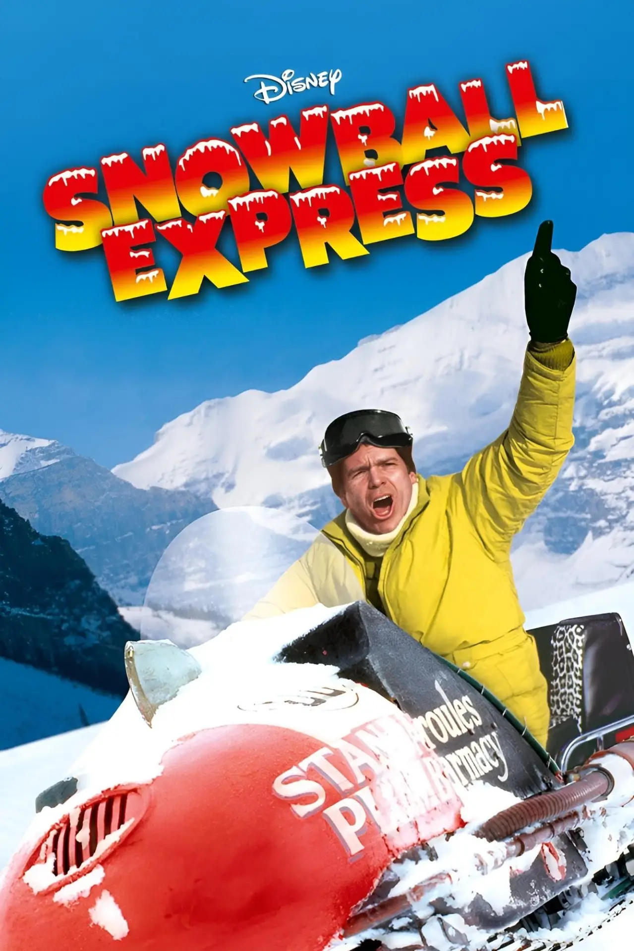 Plakat filmowy "Snowball Express"