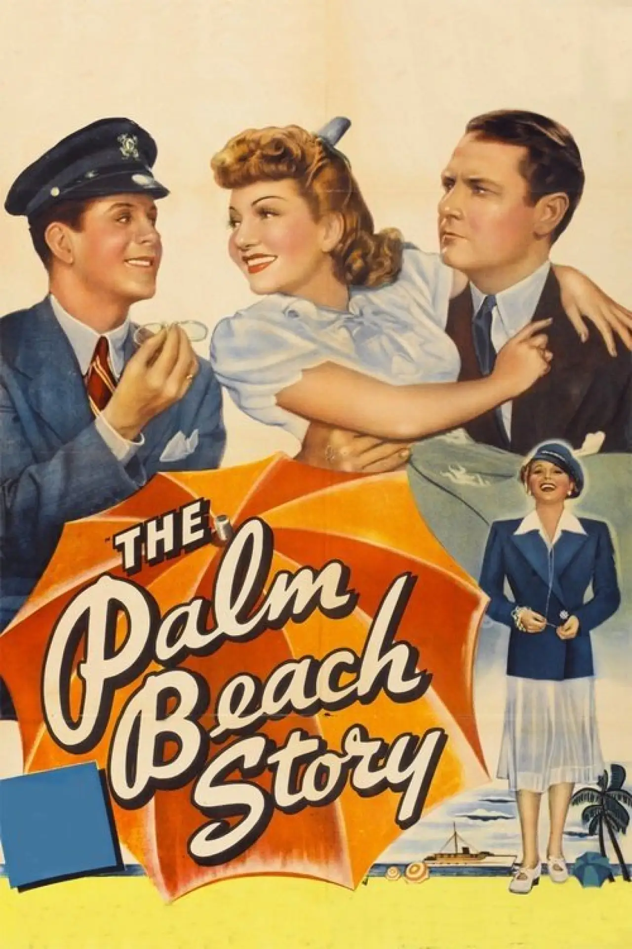 Plakat filmowy "Opowieść o Palm Beach"