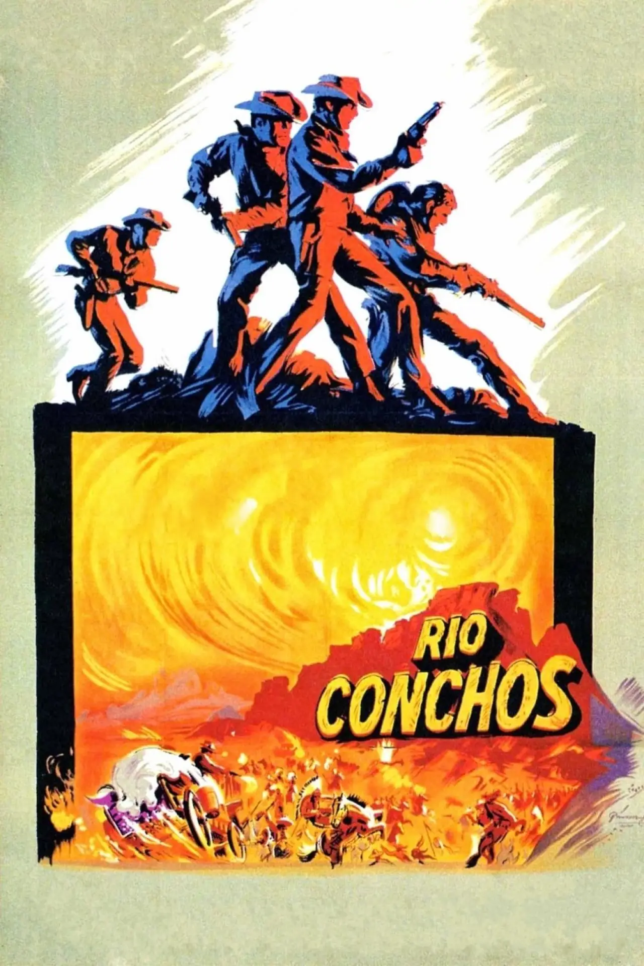 Plakat filmowy "Rio Conchos"