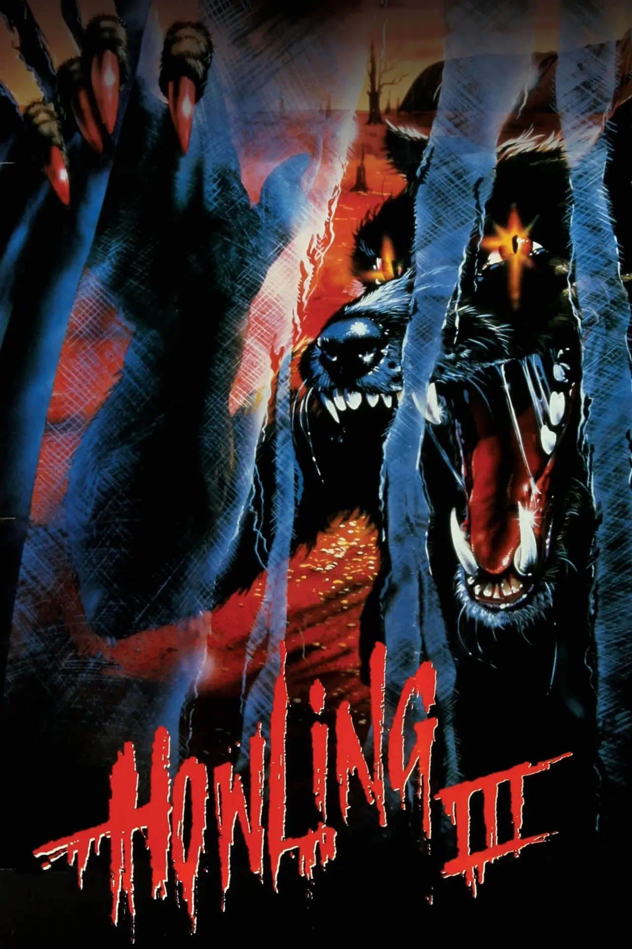 Plakat filmowy "The Marsupials: The Howling III"