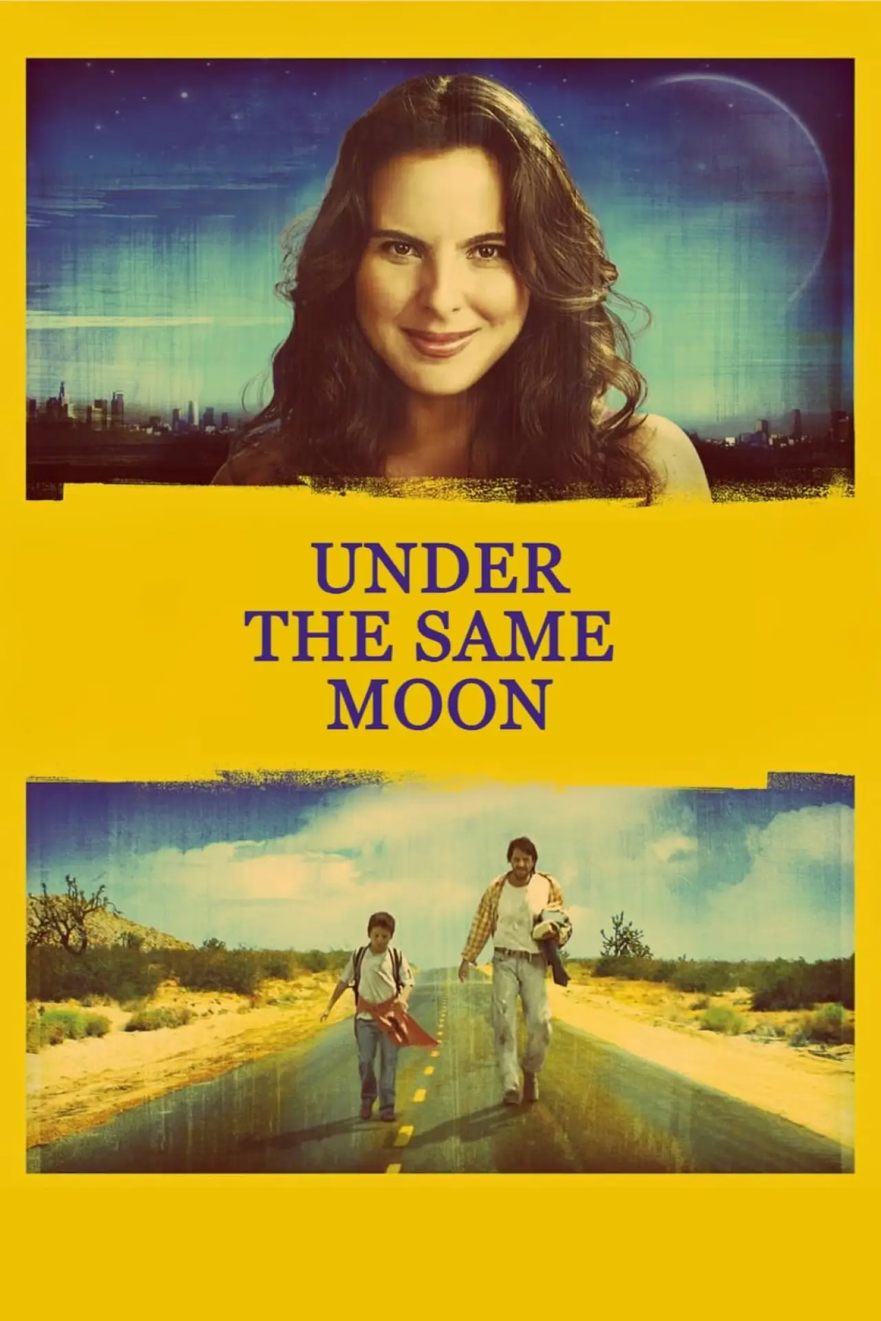 Plakat filmowy "La misma luna"