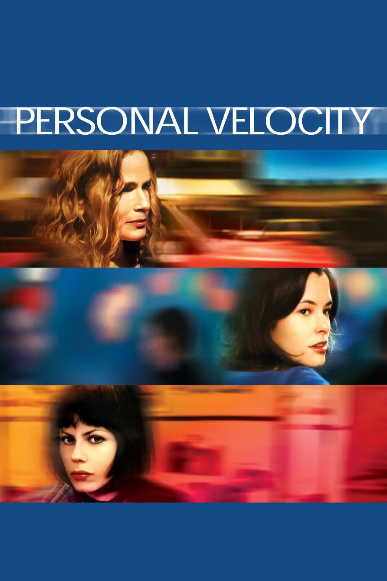 Plakat filmowy "Własne tempo - trzy portrety"