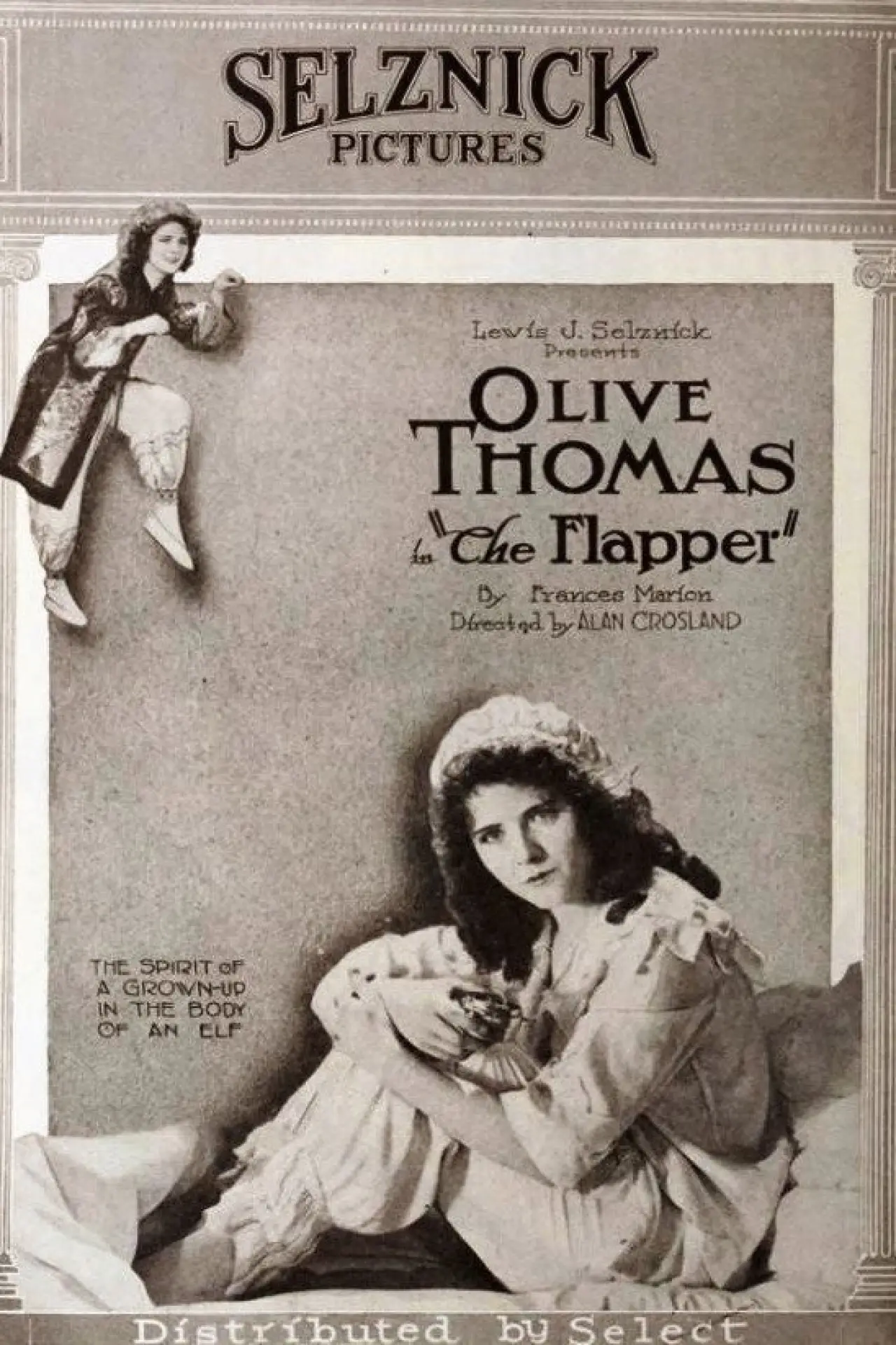 Plakat filmowy "The Flapper"