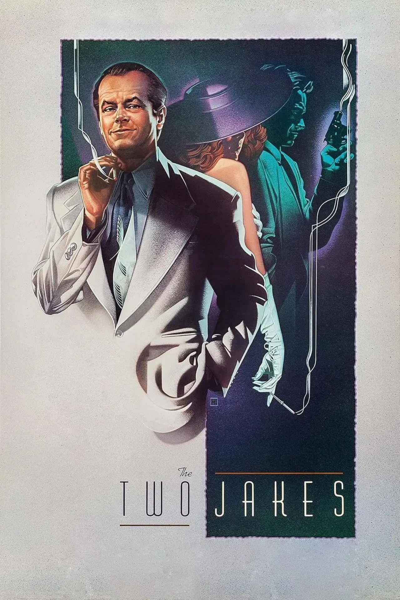 Plakat filmowy "Dwóch Jake