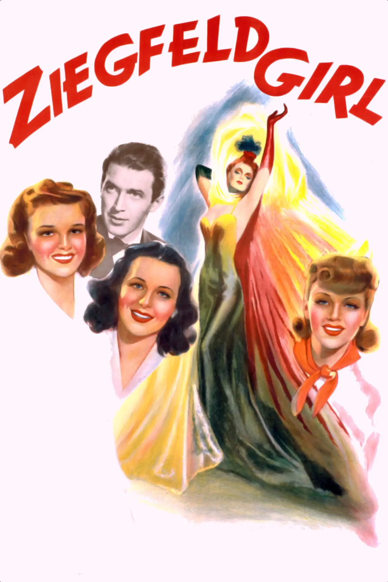 Plakat filmowy "Ziegfeld Girl"