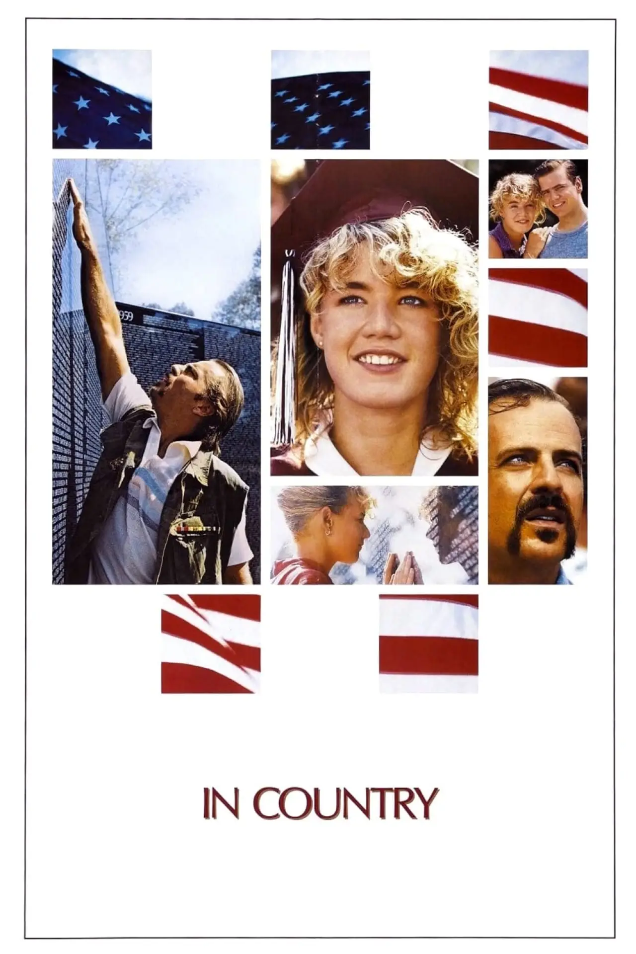 Plakat filmowy "Na Wrogiej Ziemi"