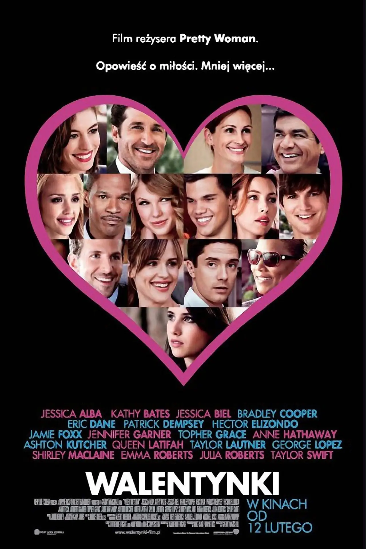 Plakat filmowy "Walentynki"
