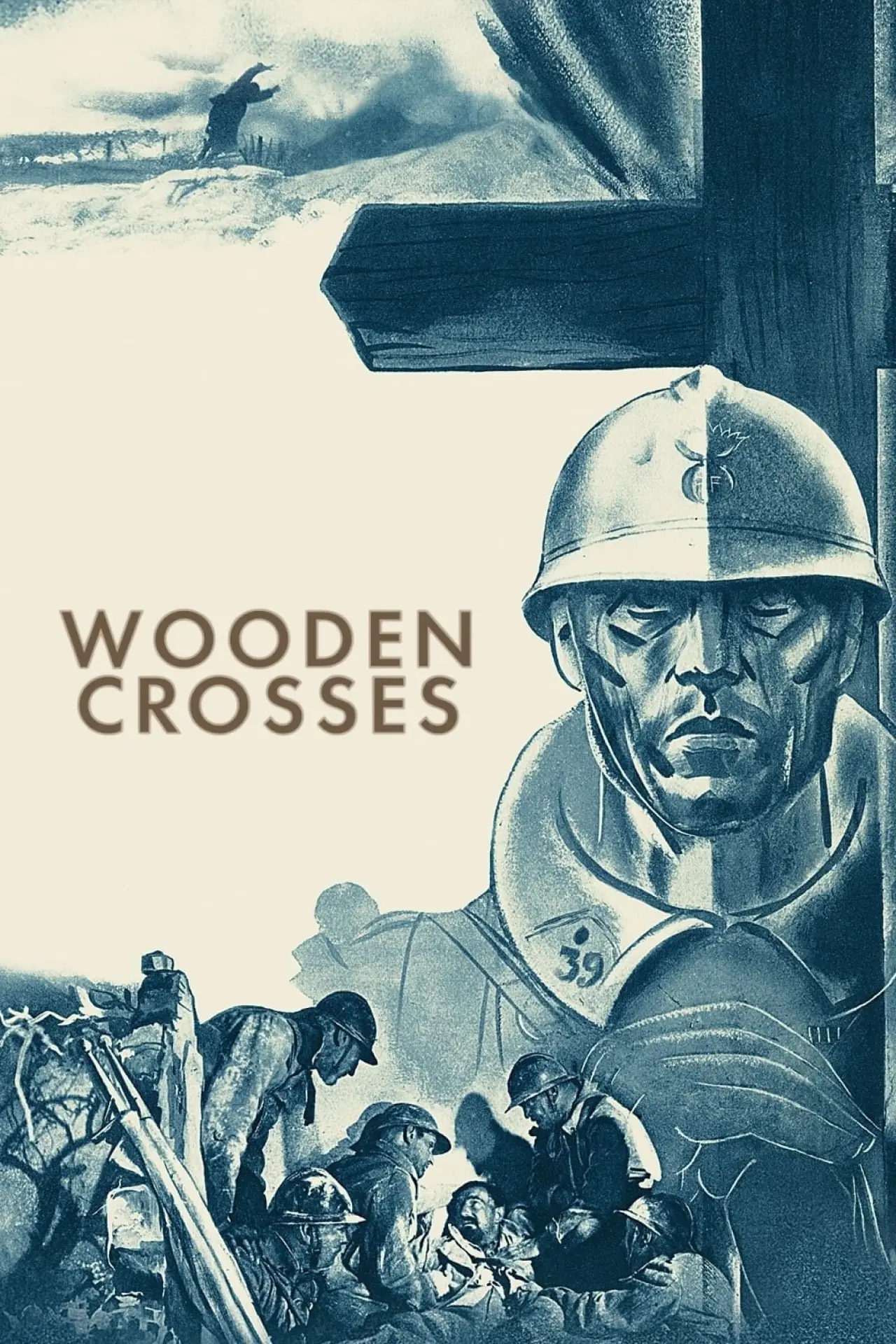 Plakat filmowy "Les Croix de bois"