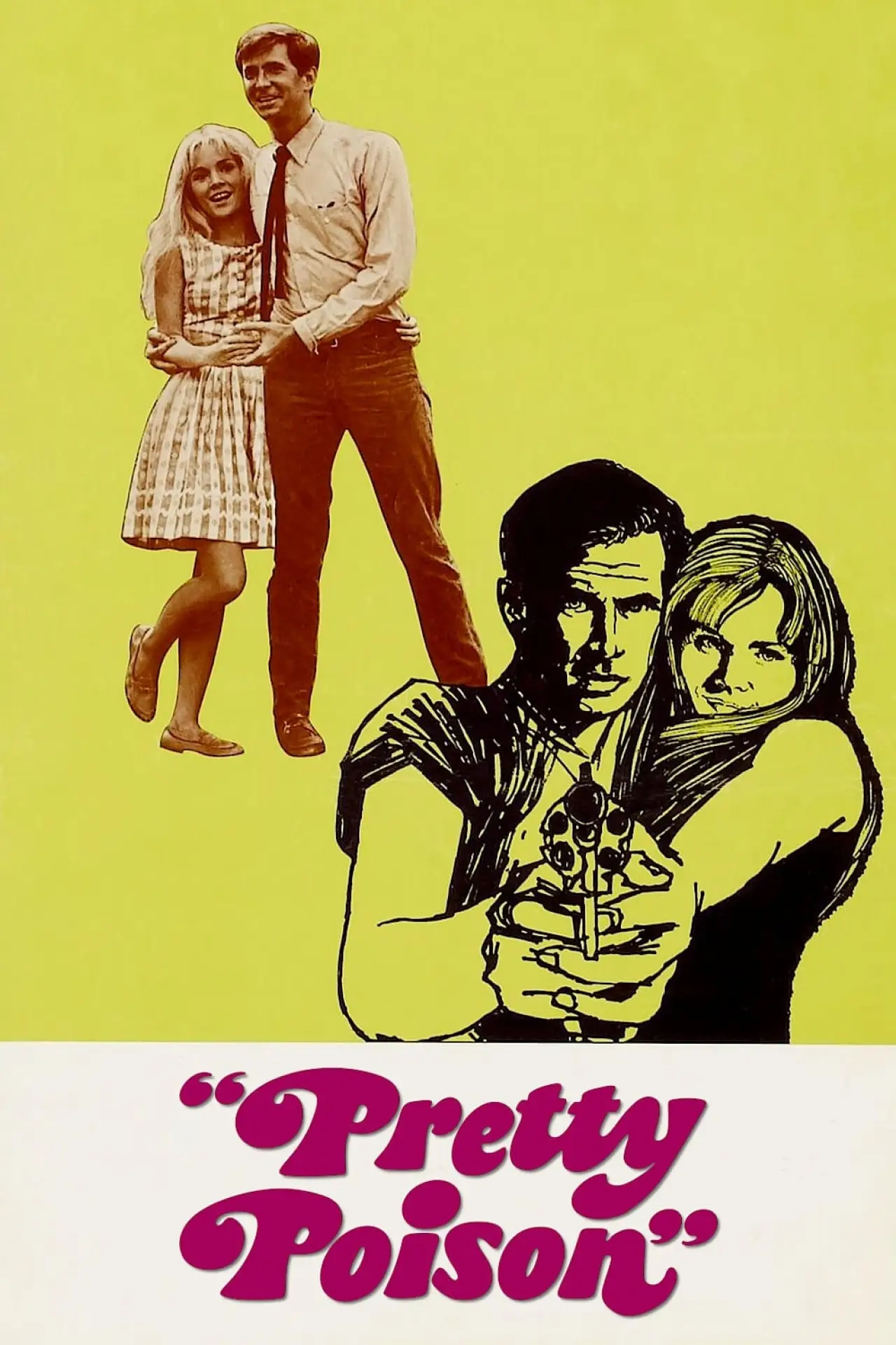 Plakat filmowy "Pretty Poison"