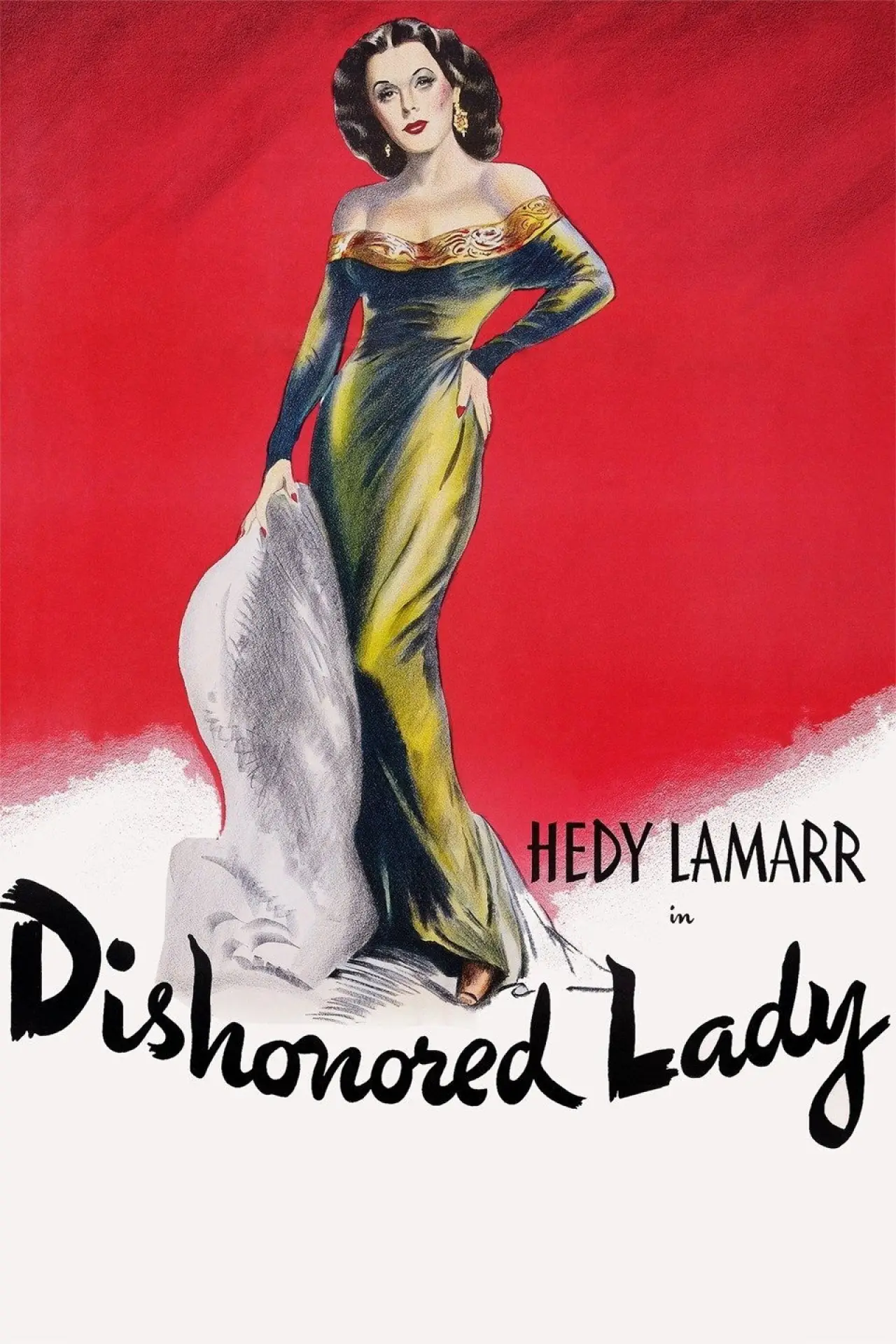 Plakat filmowy "Dishonored Lady"