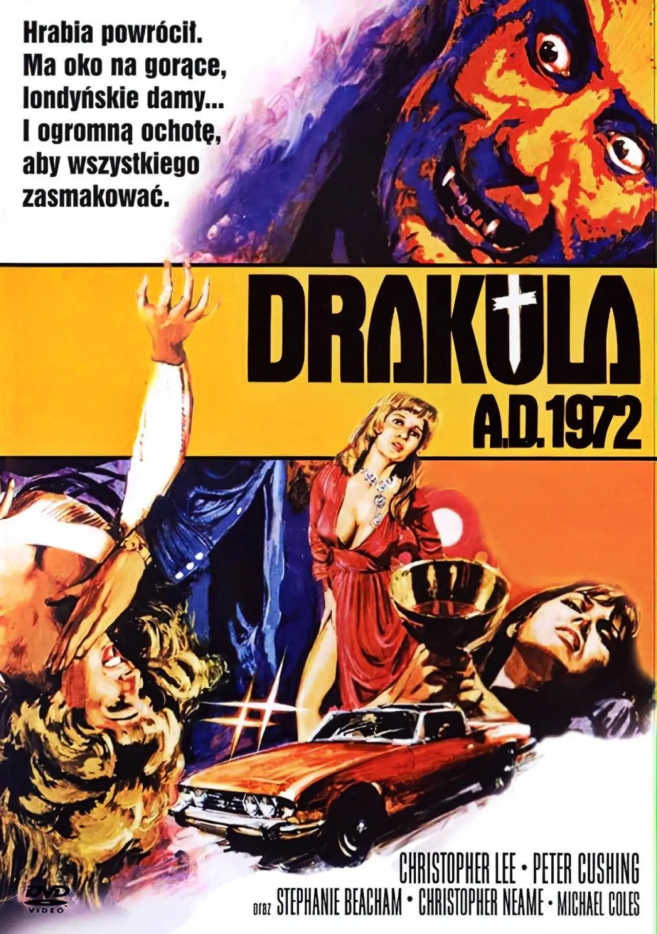 Plakat filmowy "Drakula A.D. 1972"