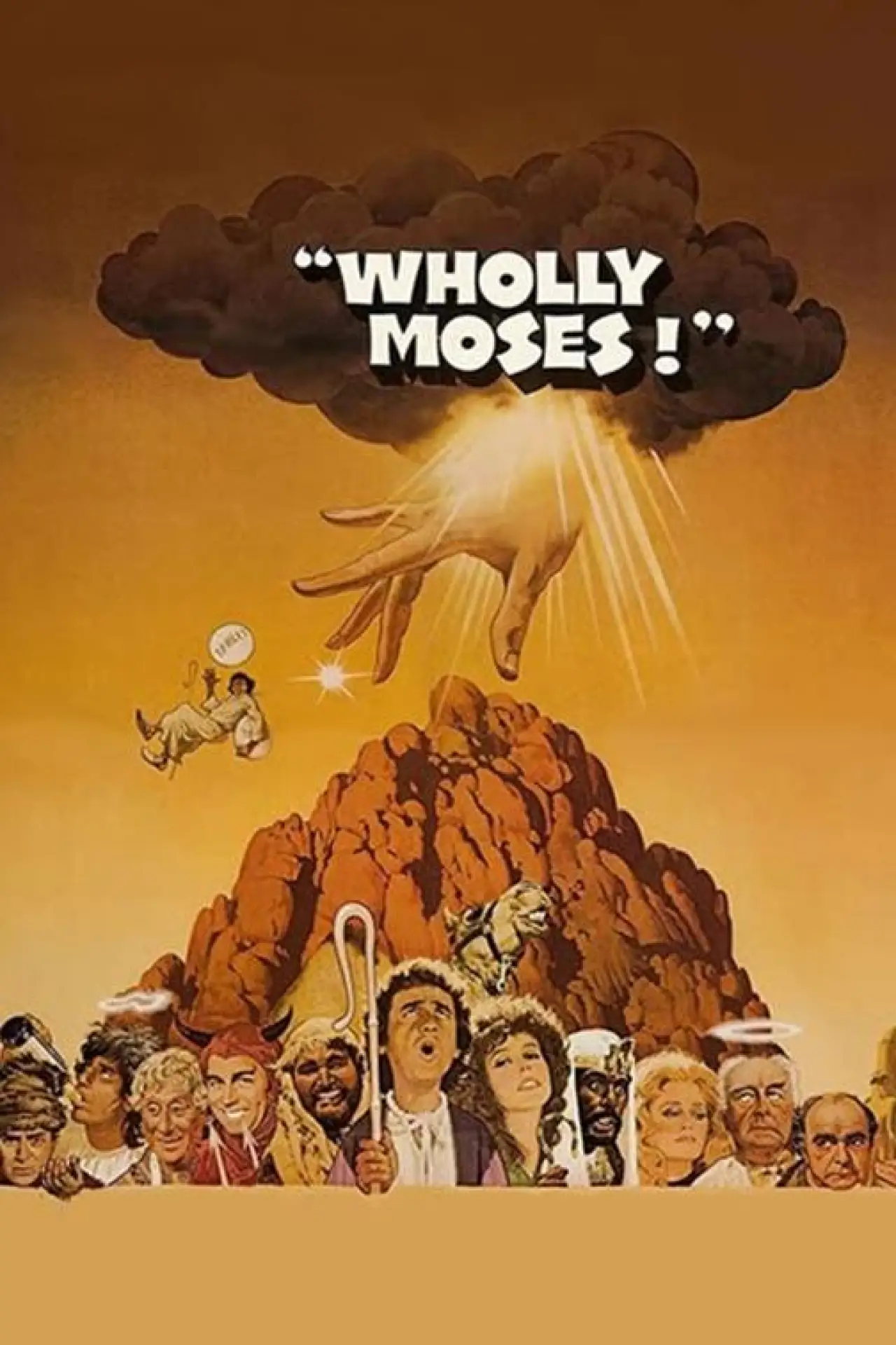 Plakat filmowy "Siema Mojżesz"