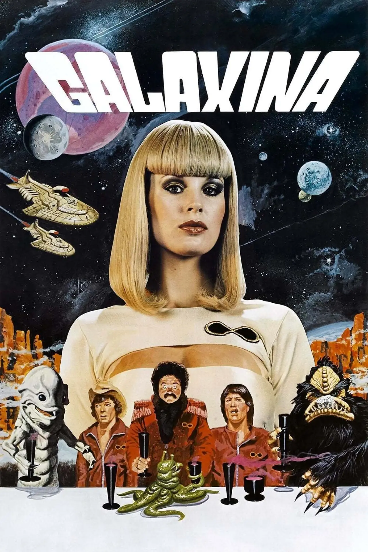 Plakat filmowy "Galaxina"