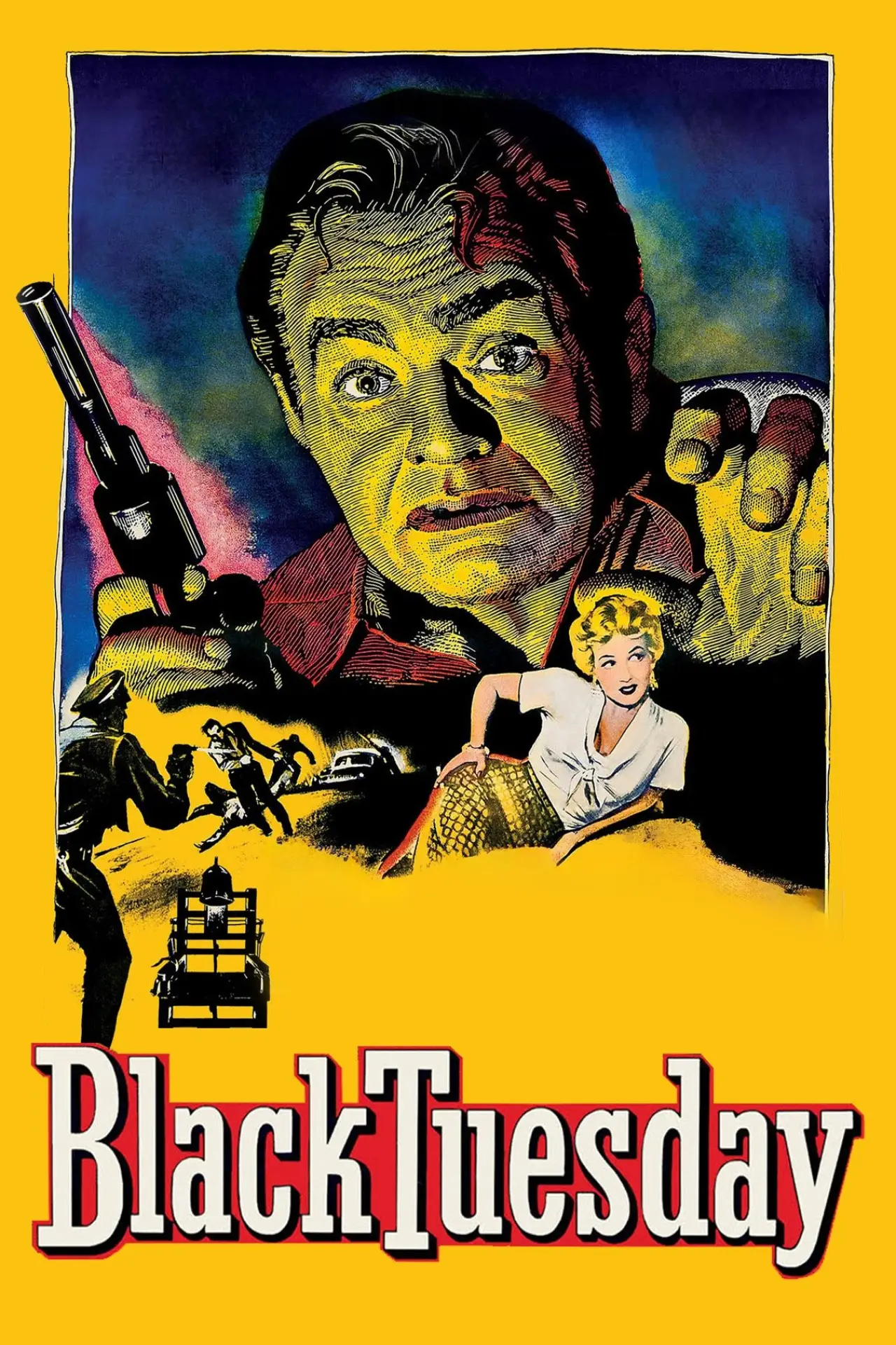 Plakat filmowy "Black Tuesday"