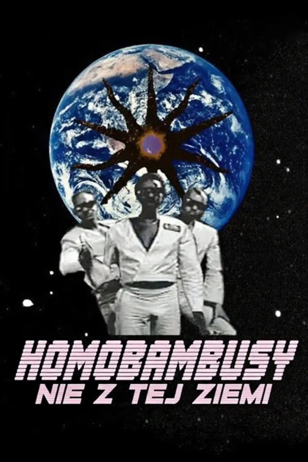 Plakat filmowy "Gayniggers from Outer Space"