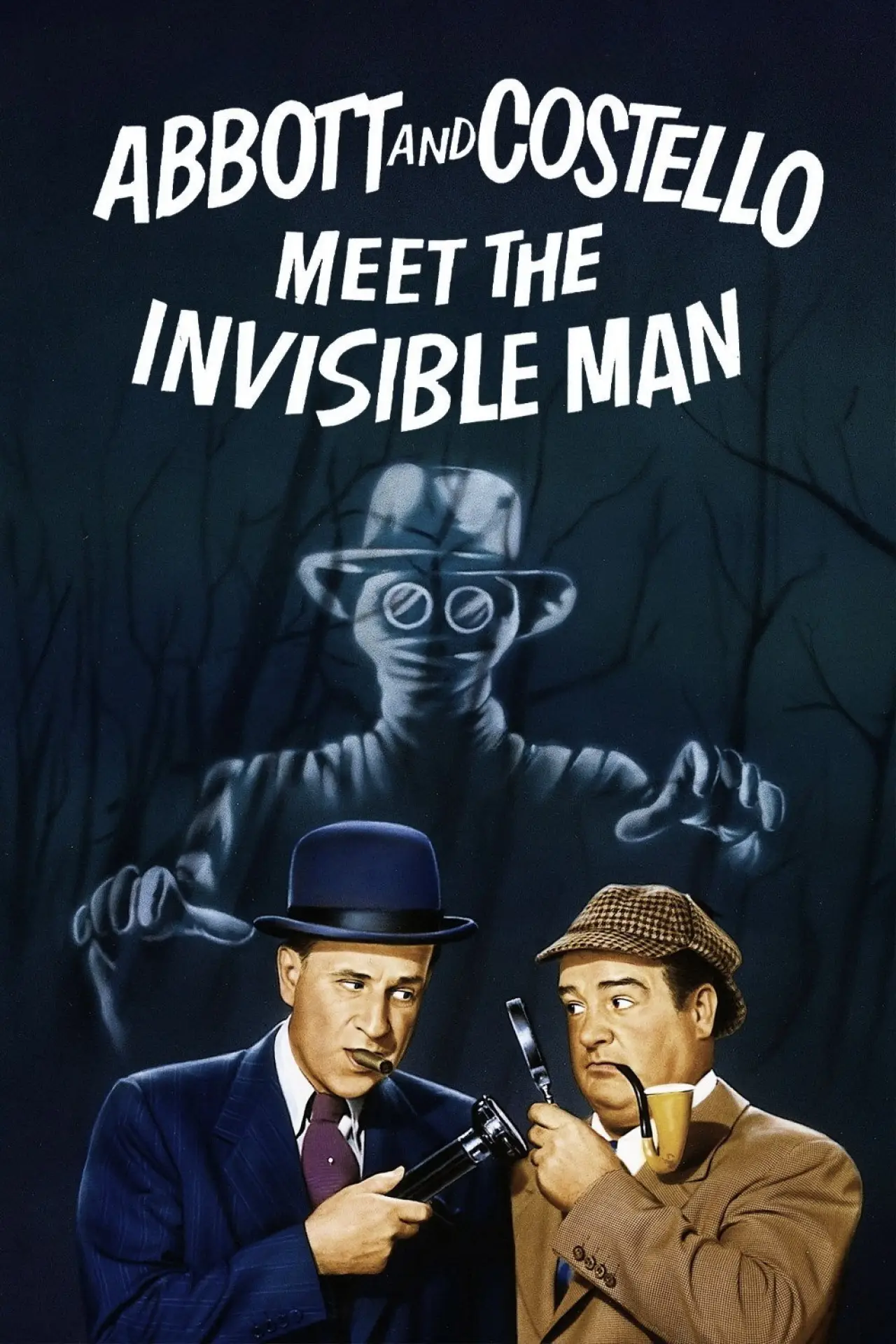 Plakat filmowy "Bud Abbott and Lou Costello Meet the Invisible Man"