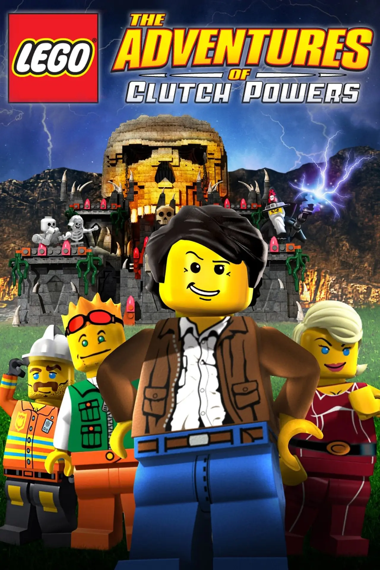 Plakat filmowy "Lego: Clutch Powers wkracza do akcji"