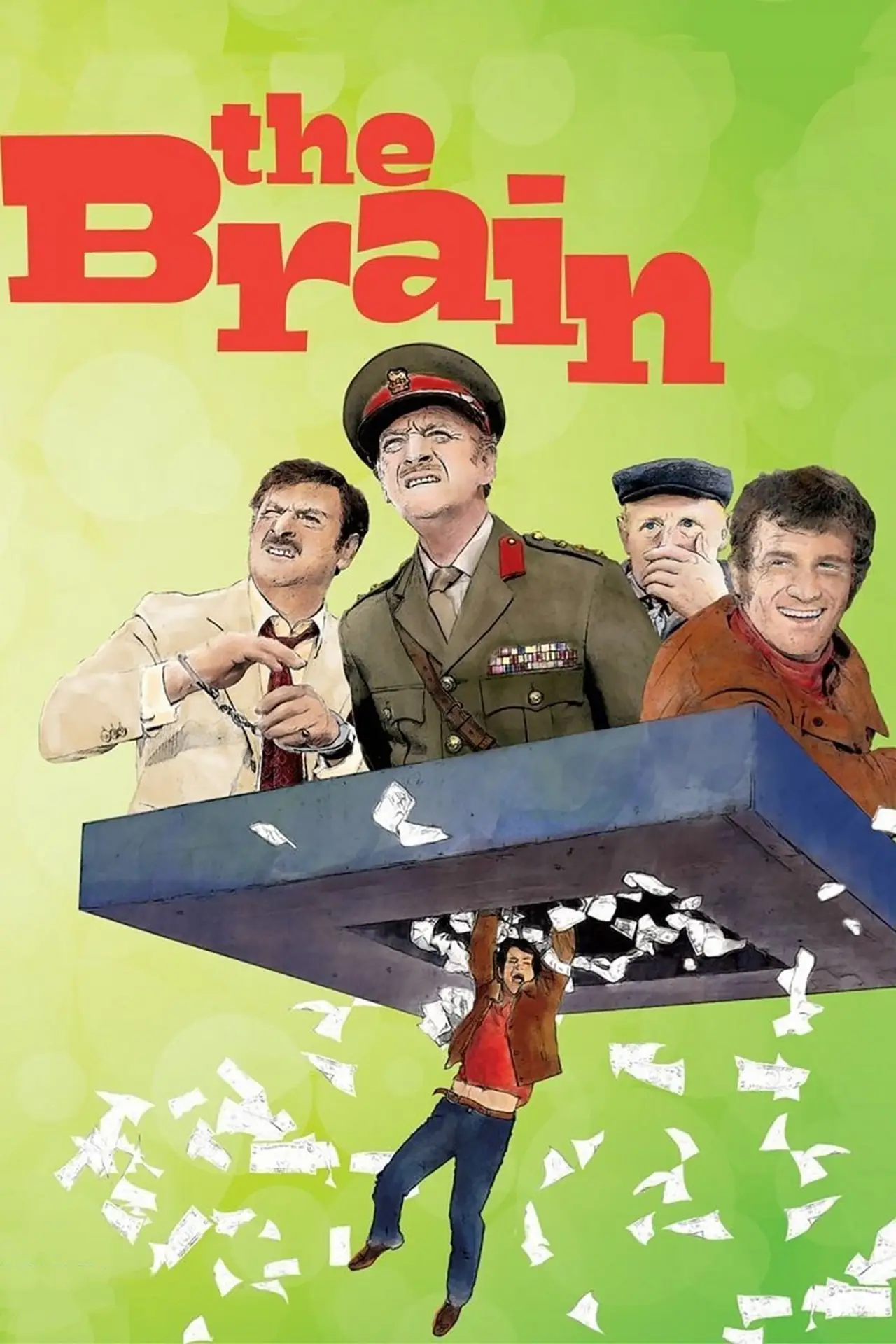 Plakat filmowy "Mózg"
