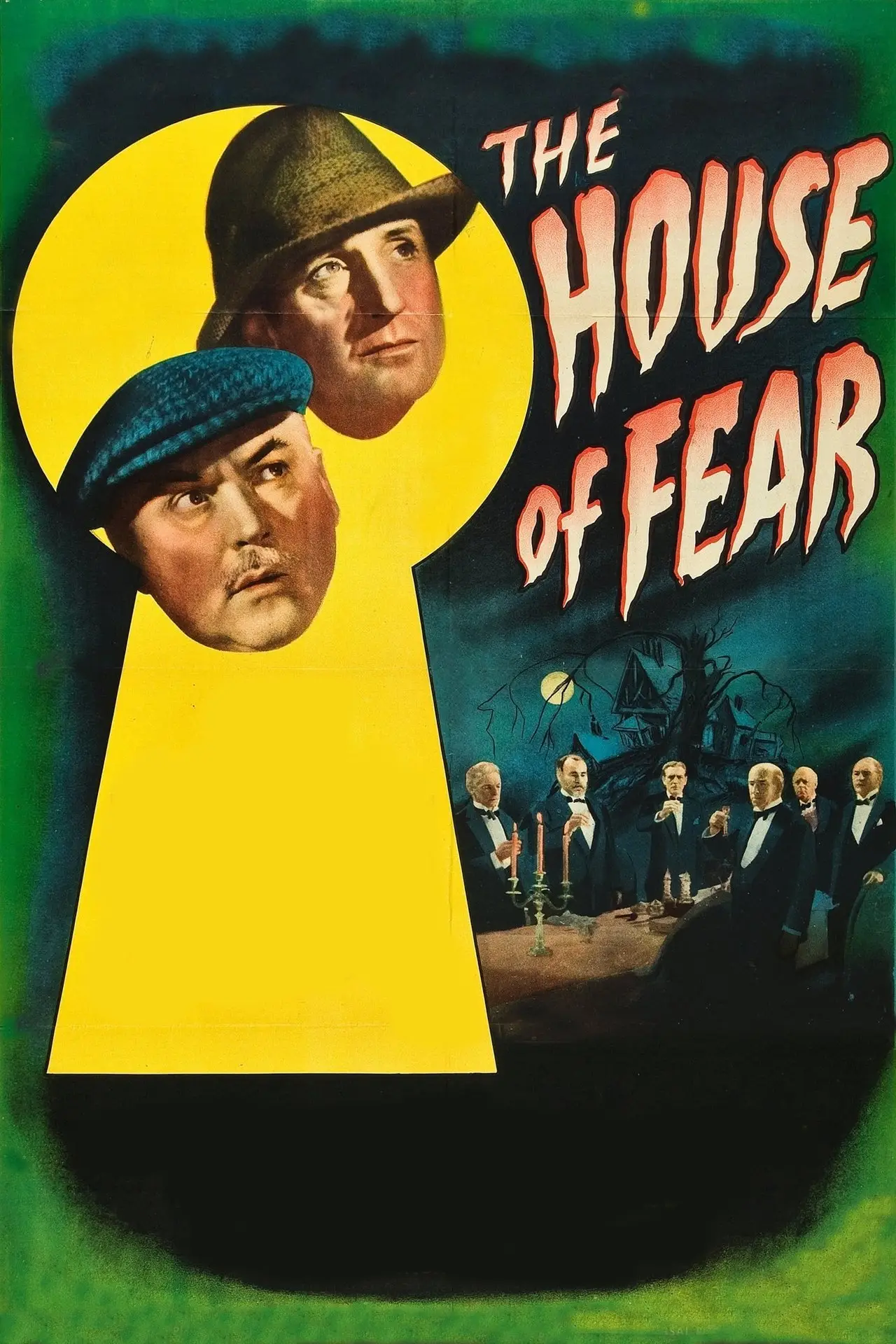 Plakat filmowy "The House of Fear"