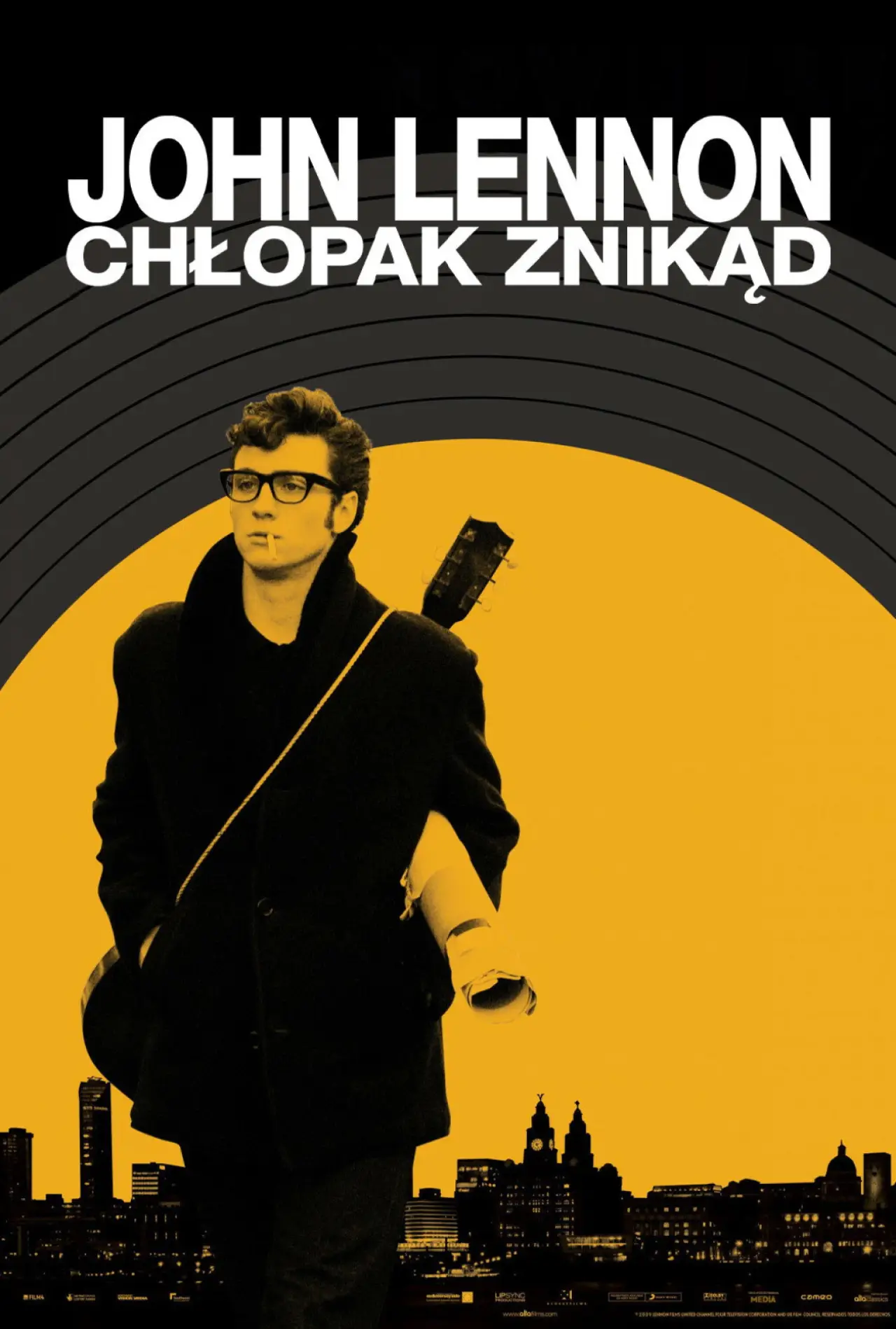 Plakat filmowy "John Lennon. Chłopak znikąd"