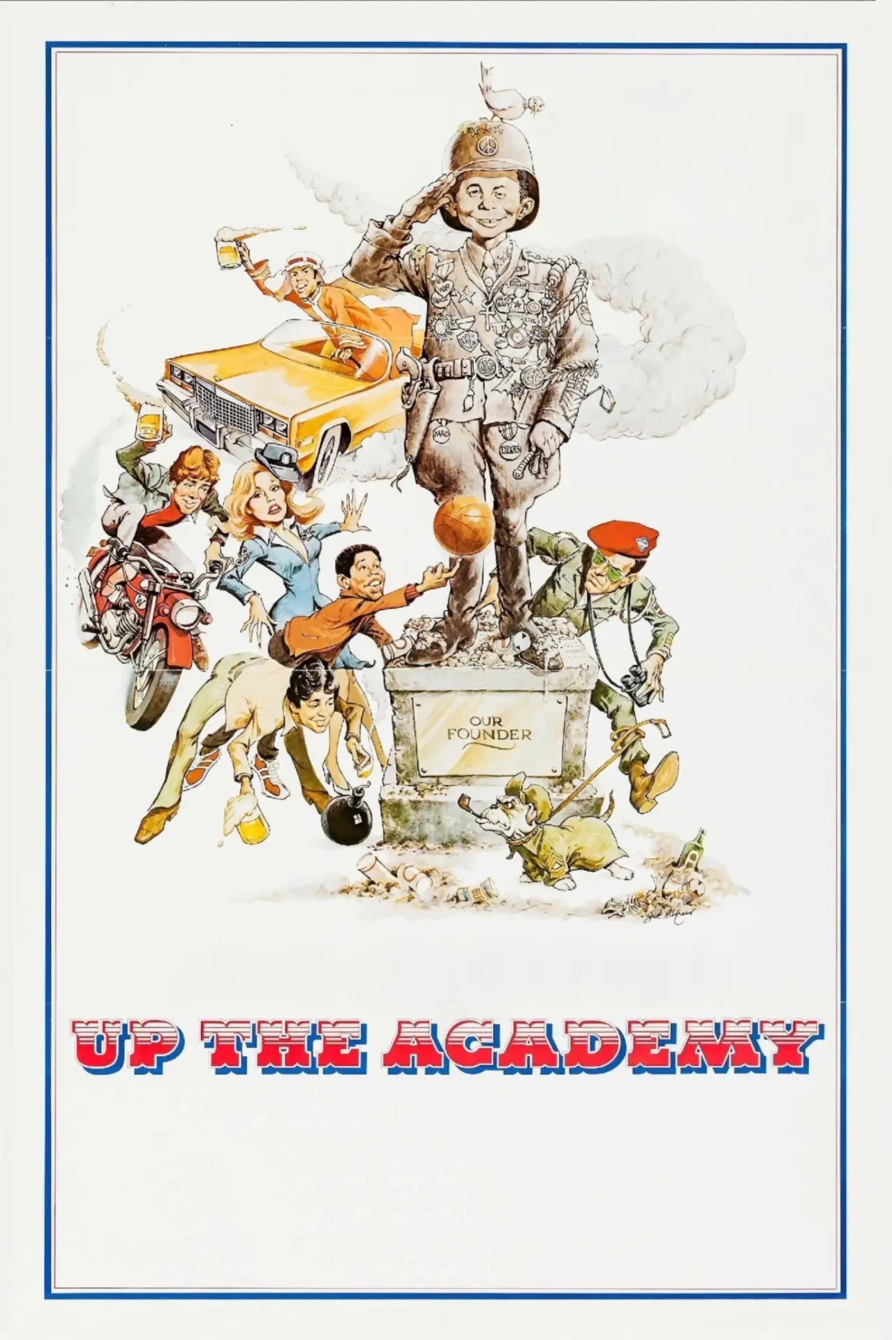 Plakat filmowy "Up the Academy"