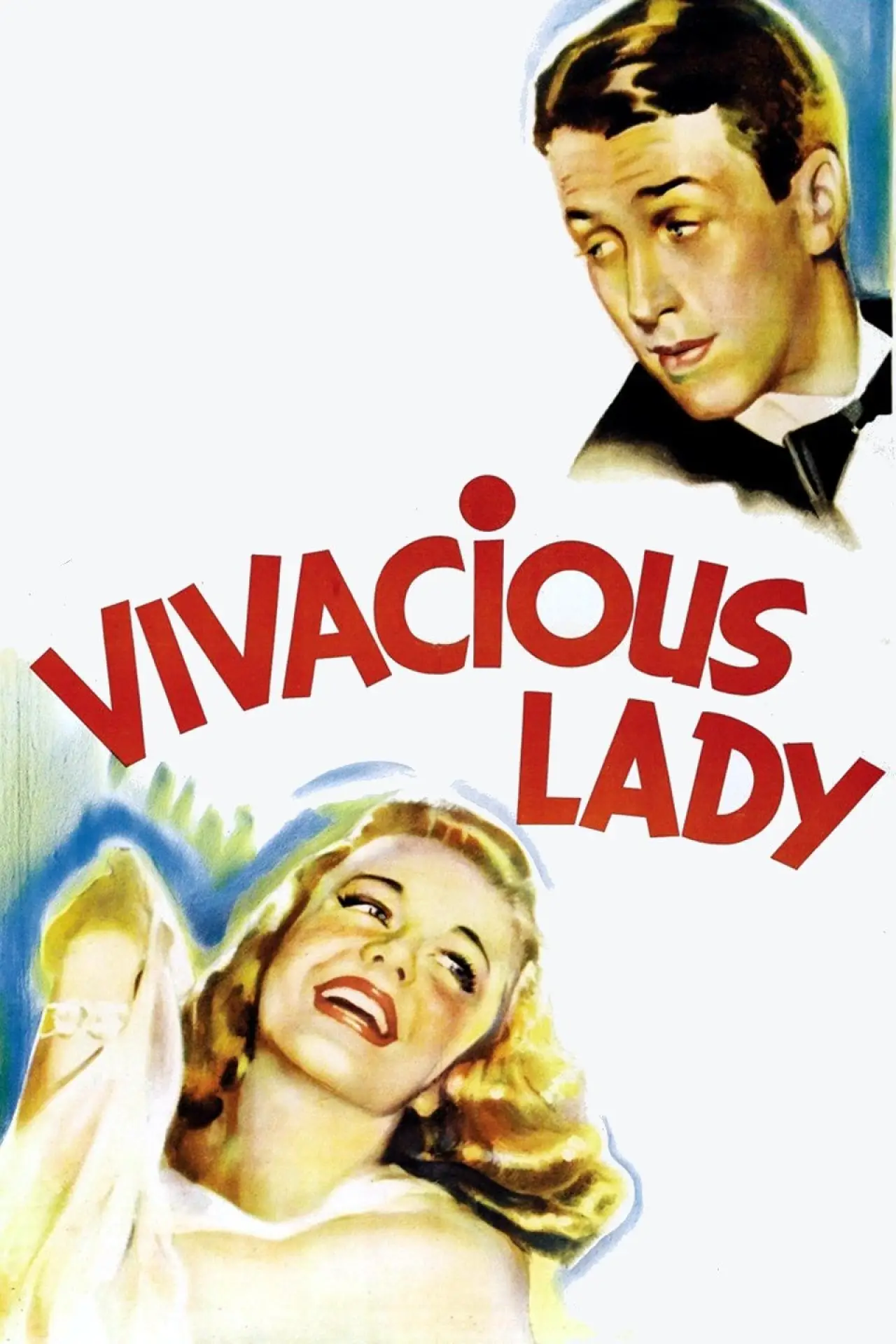 Plakat filmowy "Blond niebezpieczeństwo"