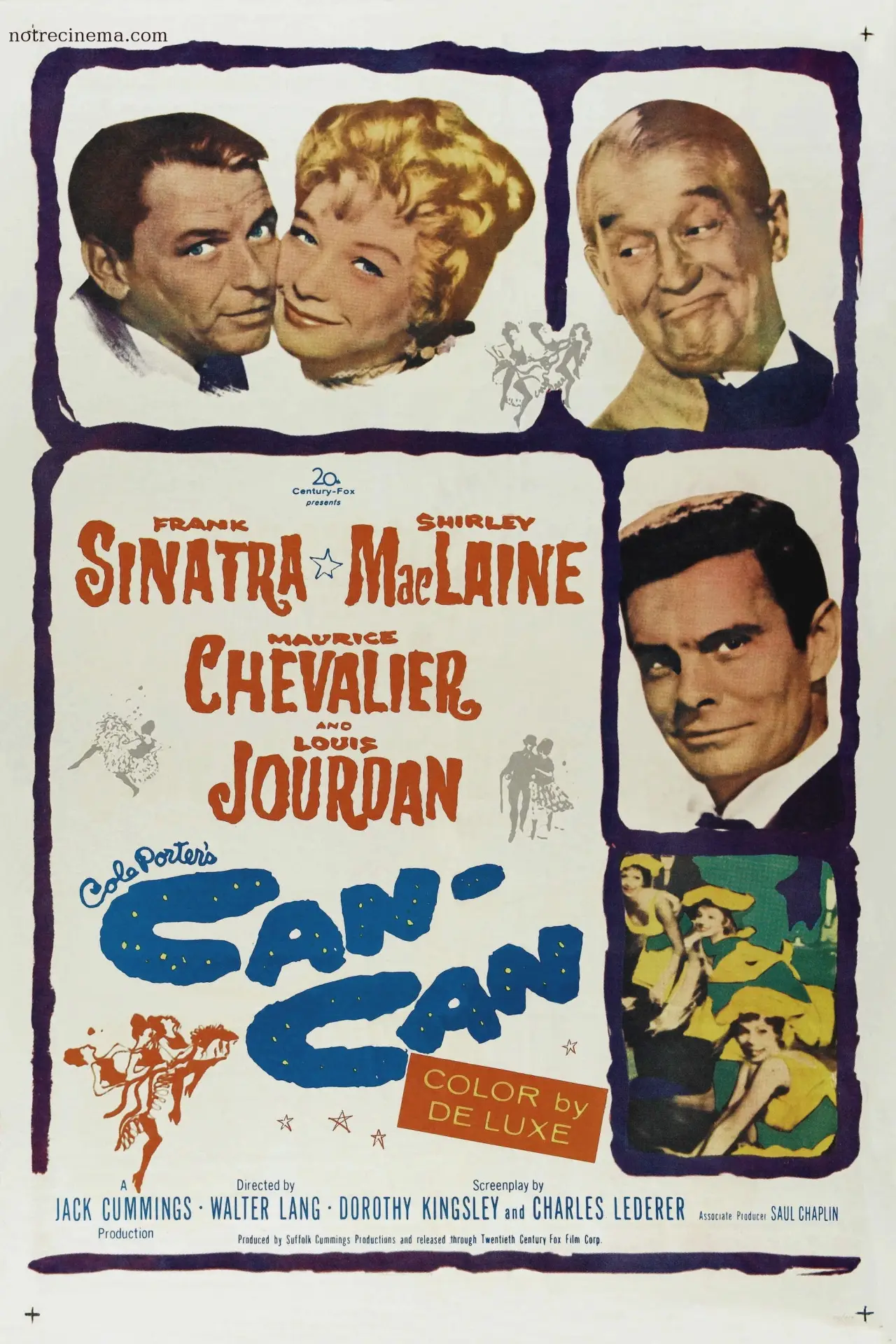 Plakat filmowy "Kankan"