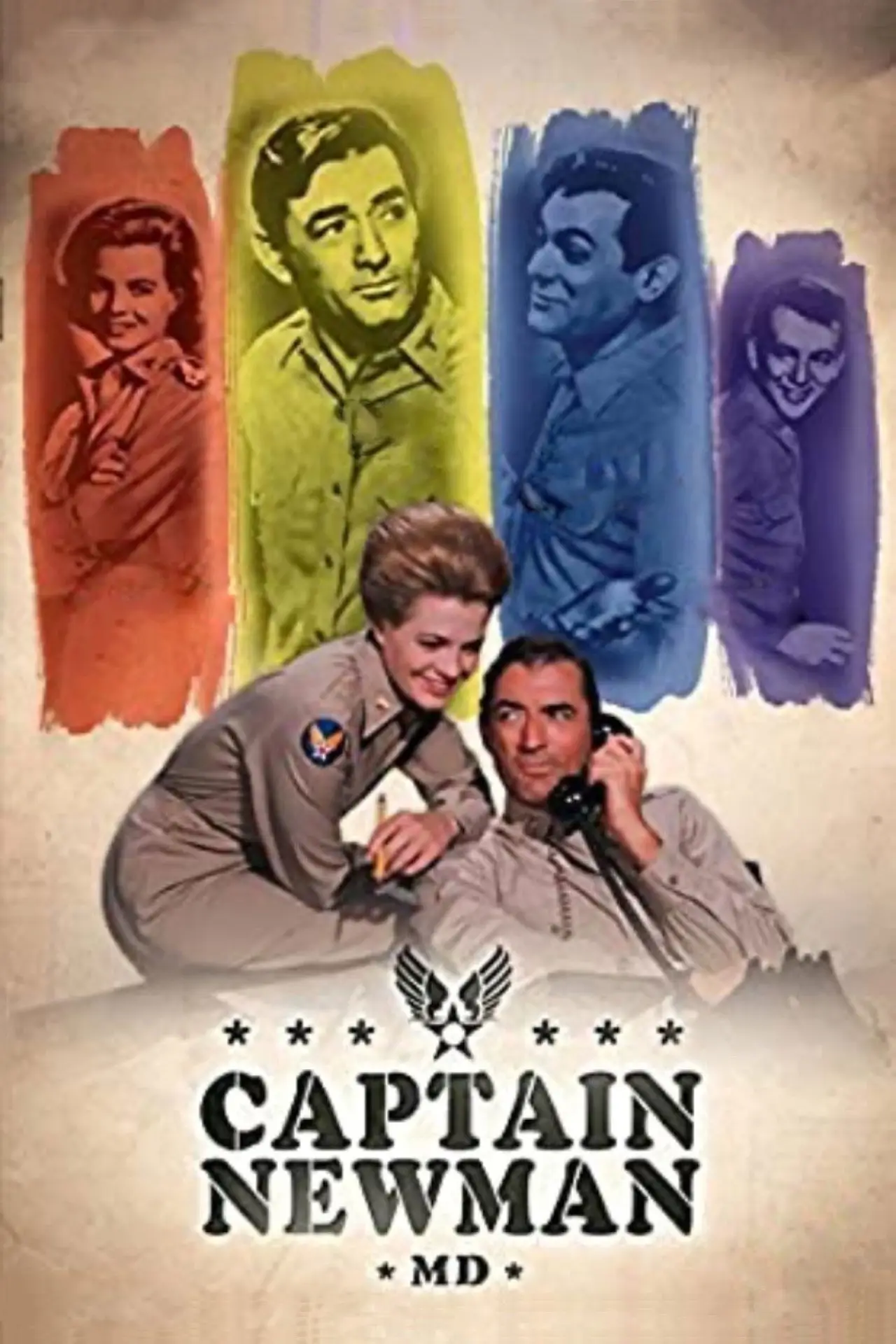 Plakat filmowy "Captain Newman, M.D."