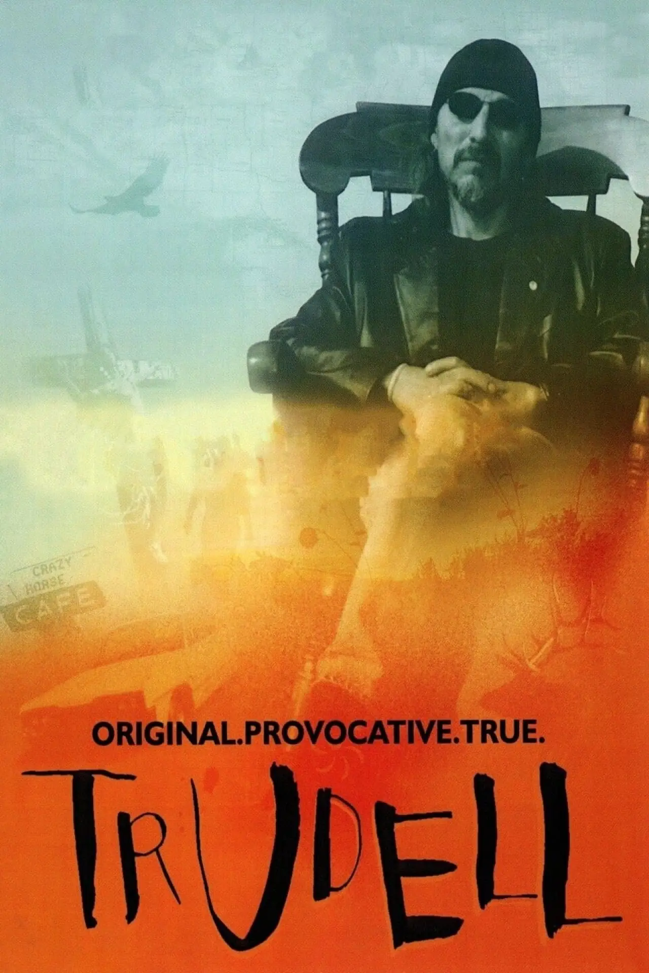 Plakat filmowy "Trudell"