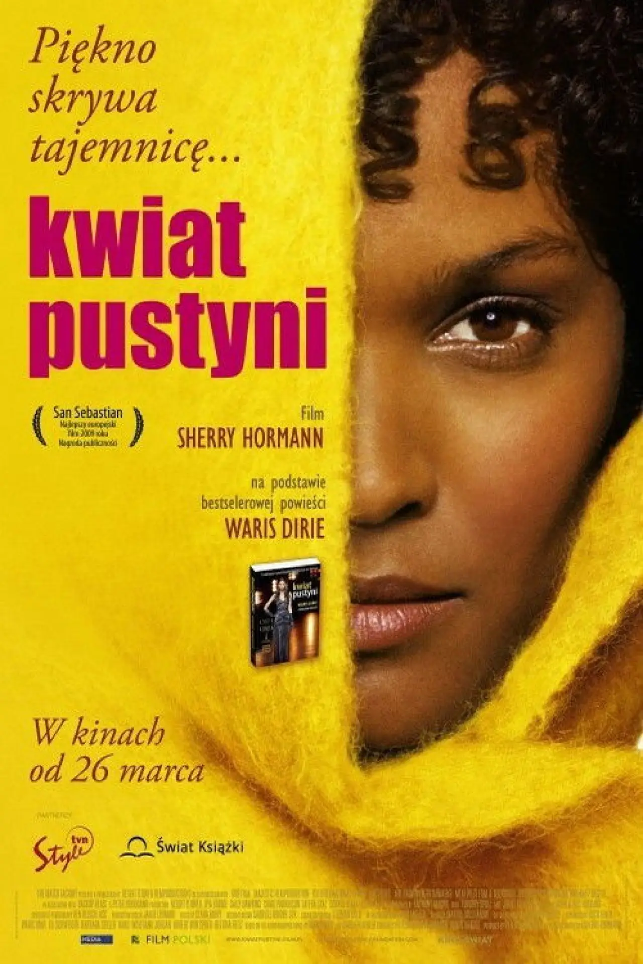 Plakat filmowy "Kwiat pustyni"