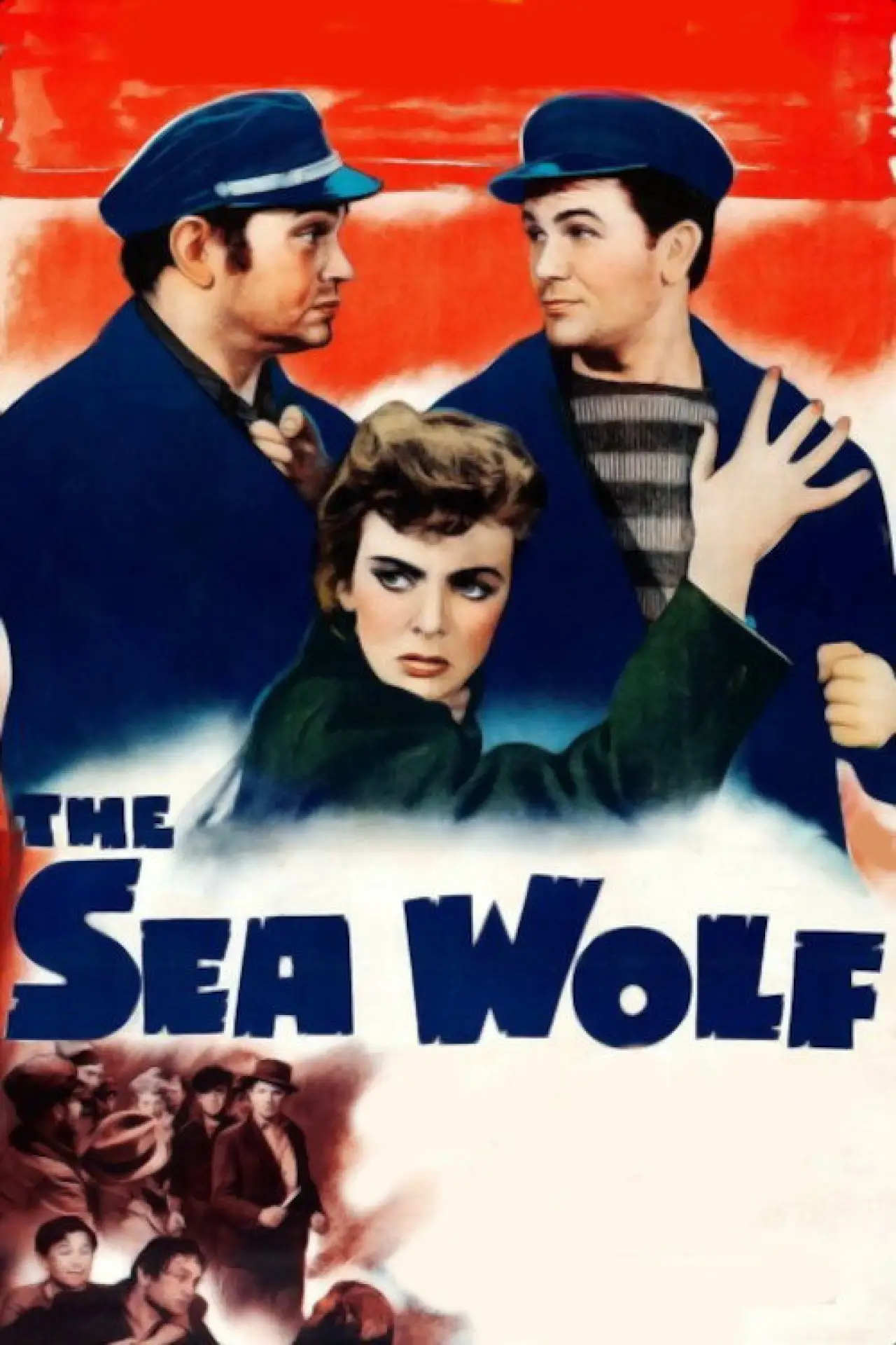 Plakat filmowy "Wilk morski"
